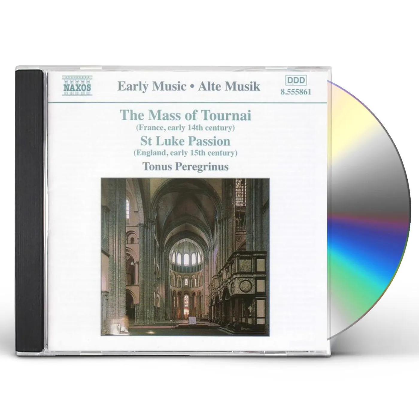Tonus Peregrinus MASS OF TOURNAI / ST LUKE PASSION CD