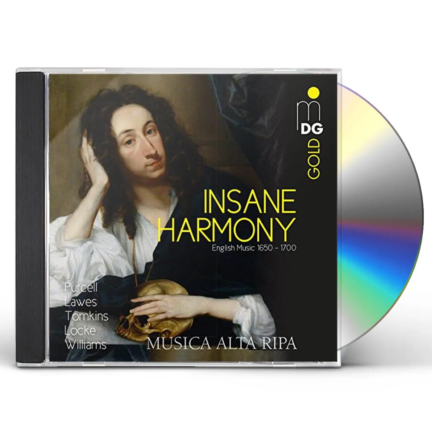 Musica Alta Ripa INSANE HARMONY - WORKS BY PURCELL LAWES TOMKINS CD