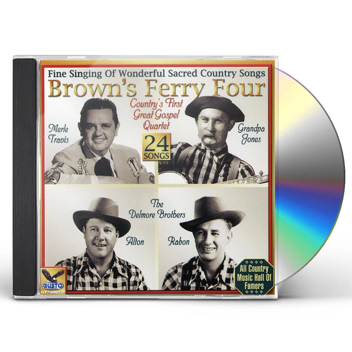 Brown's Ferry Four 24 SONGS: FINE SINGING CD
