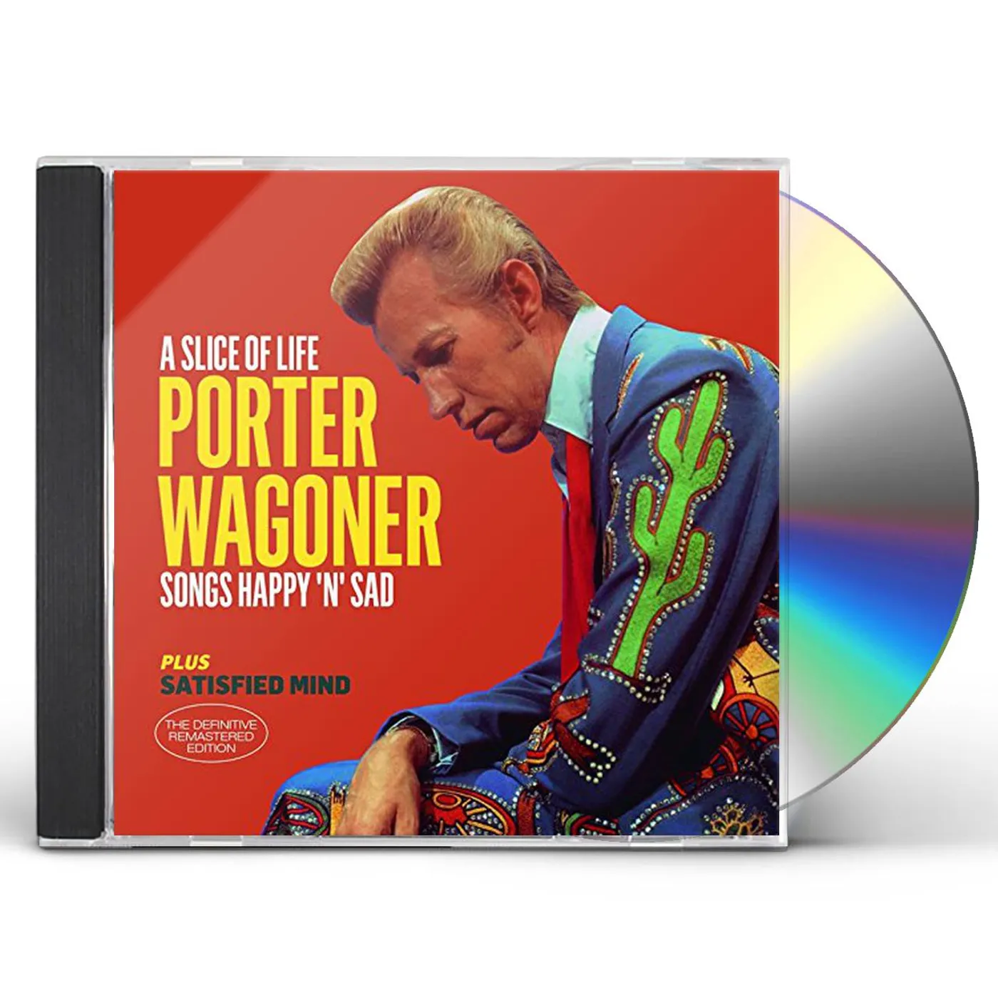 Porter Wagoner SLICE OF LIFE / SATISFIED MIND + 6 BONUS TRACKS CD