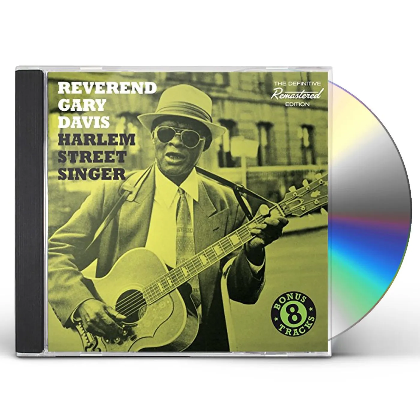 Reverend Gary Davis HARLEM STREET SINGER + 8 BONUS TRACKS CD