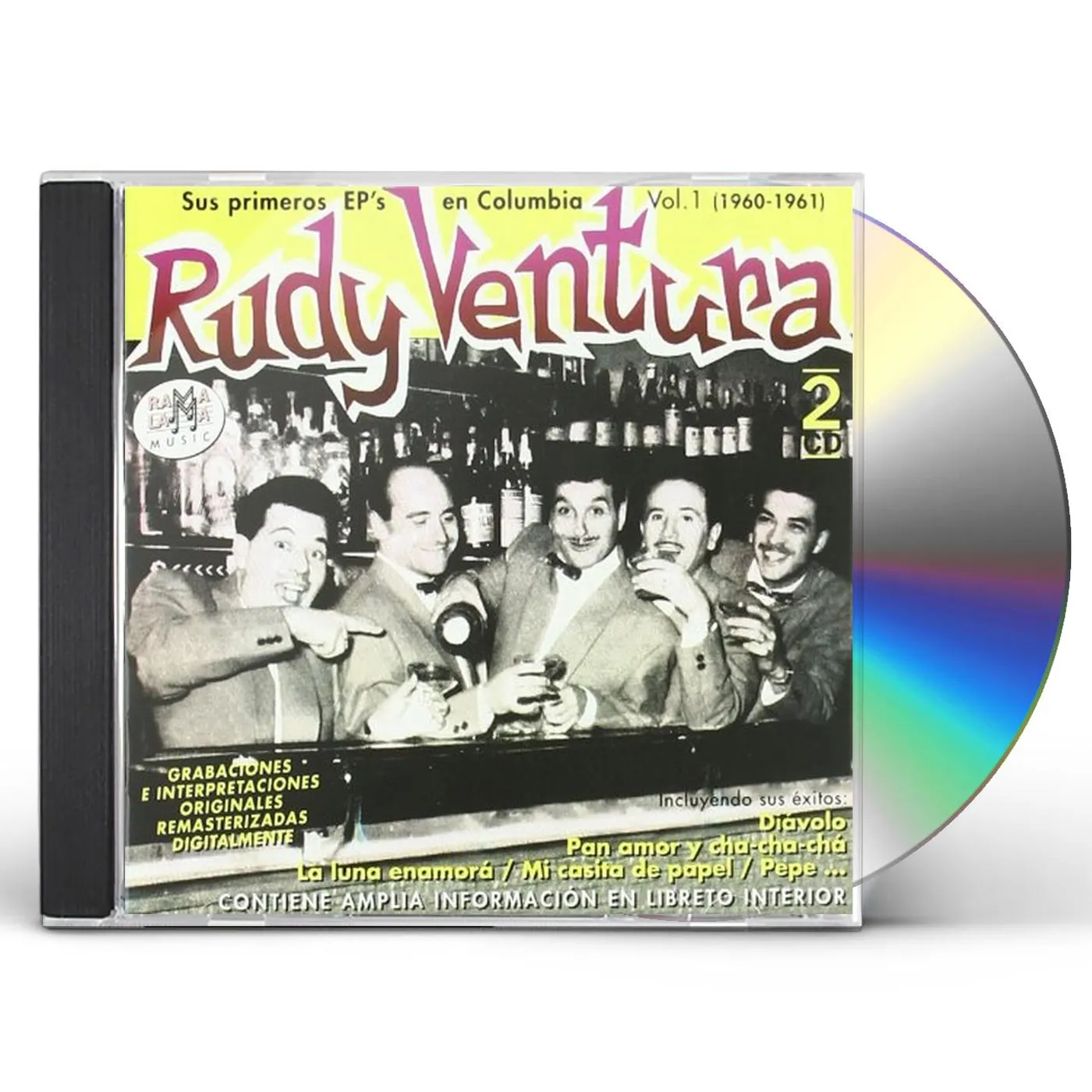 Rudy Ventura SUS PRIMEROS EP'S EN COLUMBIA (1960-1961) CD
