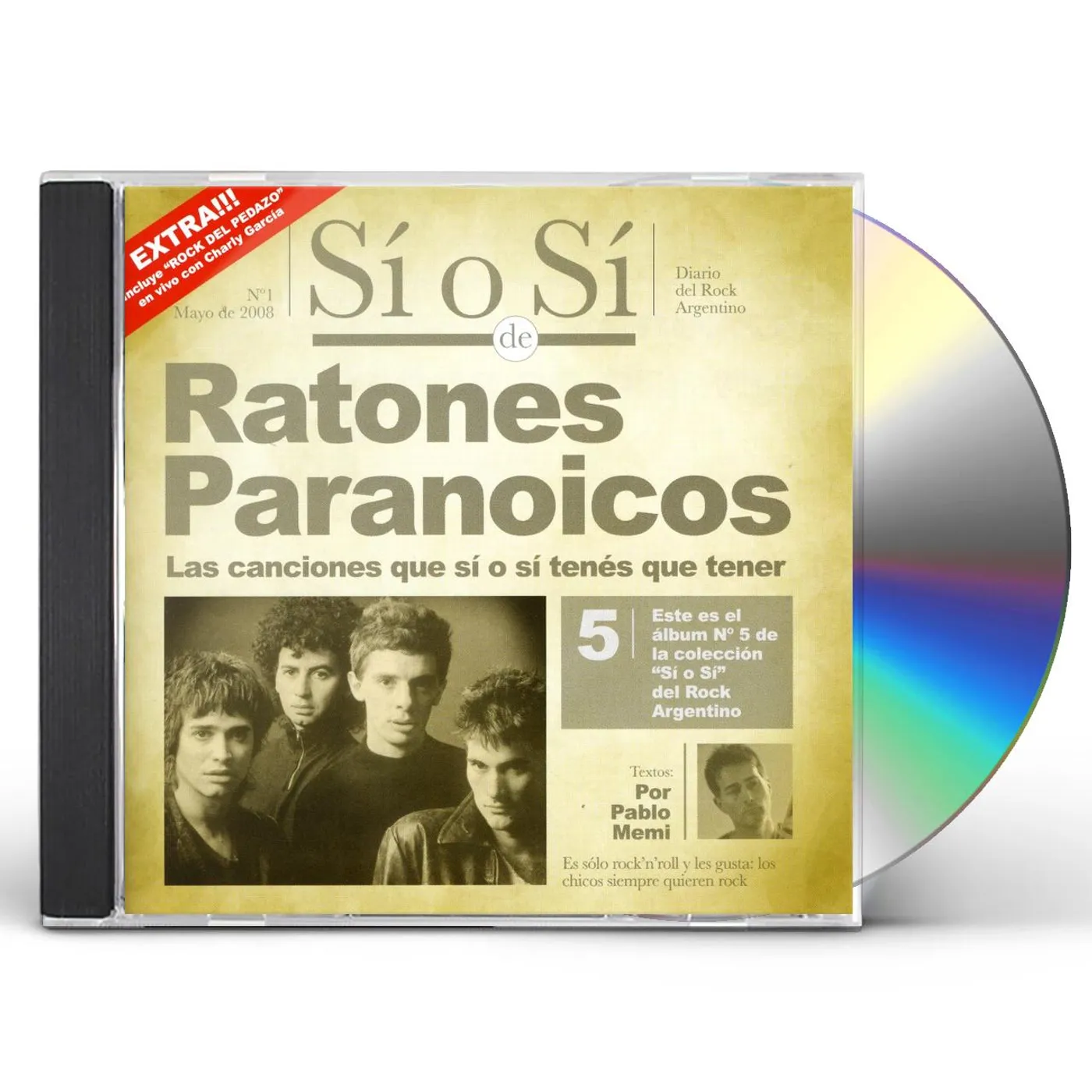Ratones Paranoicos SI O SI: DIARIO DEL ROCK ARGENTINO CD