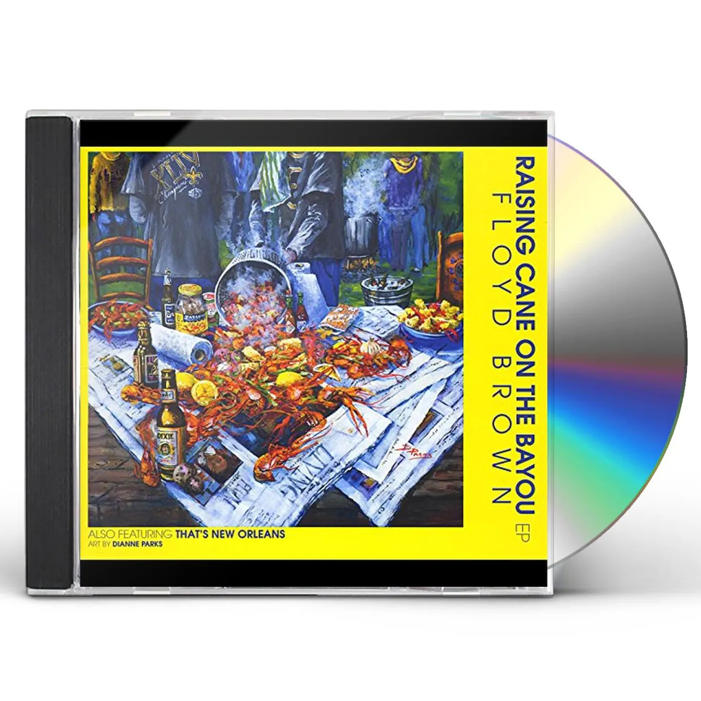 Floyd Brown RAISING CANE ON THE BAYOU CD