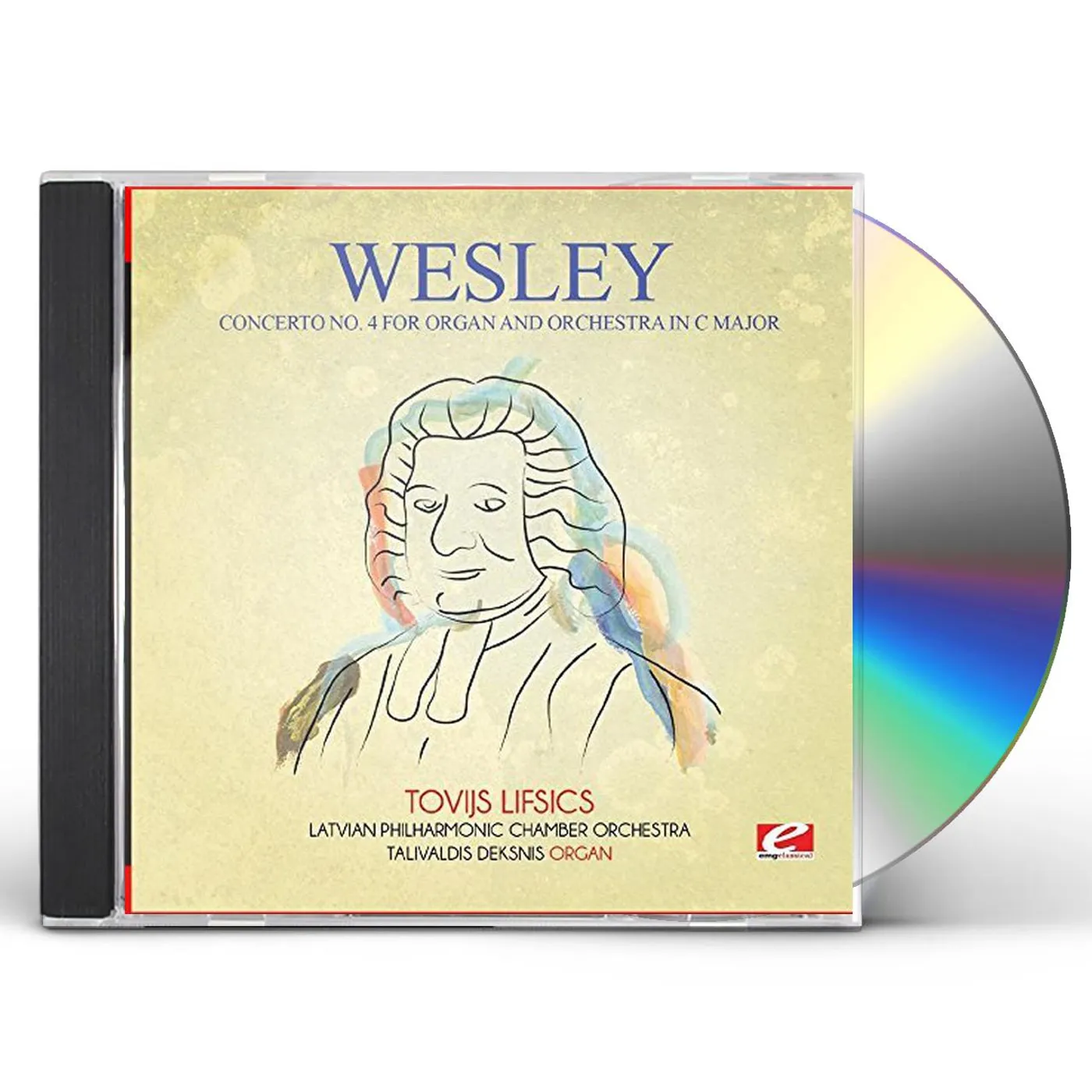 WESLEY CONCERTO NO. 4 FOR ORGAN & ORCHESTRA IN C MAJOR CD
