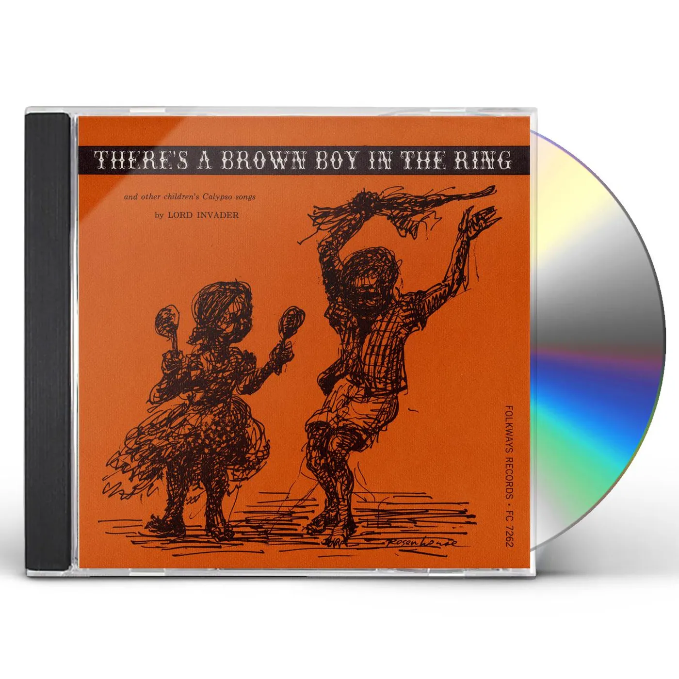 Lord Invader THERE'S A BROWN BOY IN THE RING CD