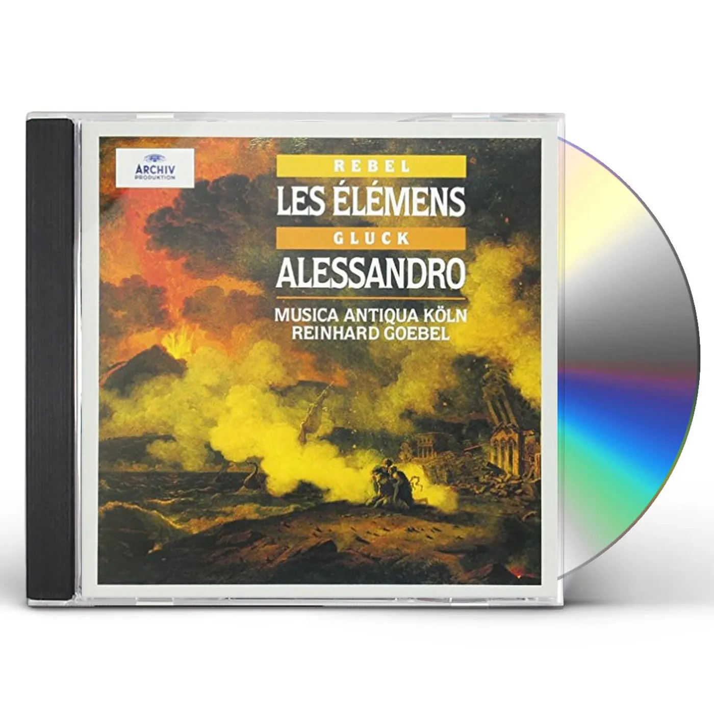 Reinhard Goebel REBEL: LES ELEMENS / GLUCK: ALESSANDRO CD