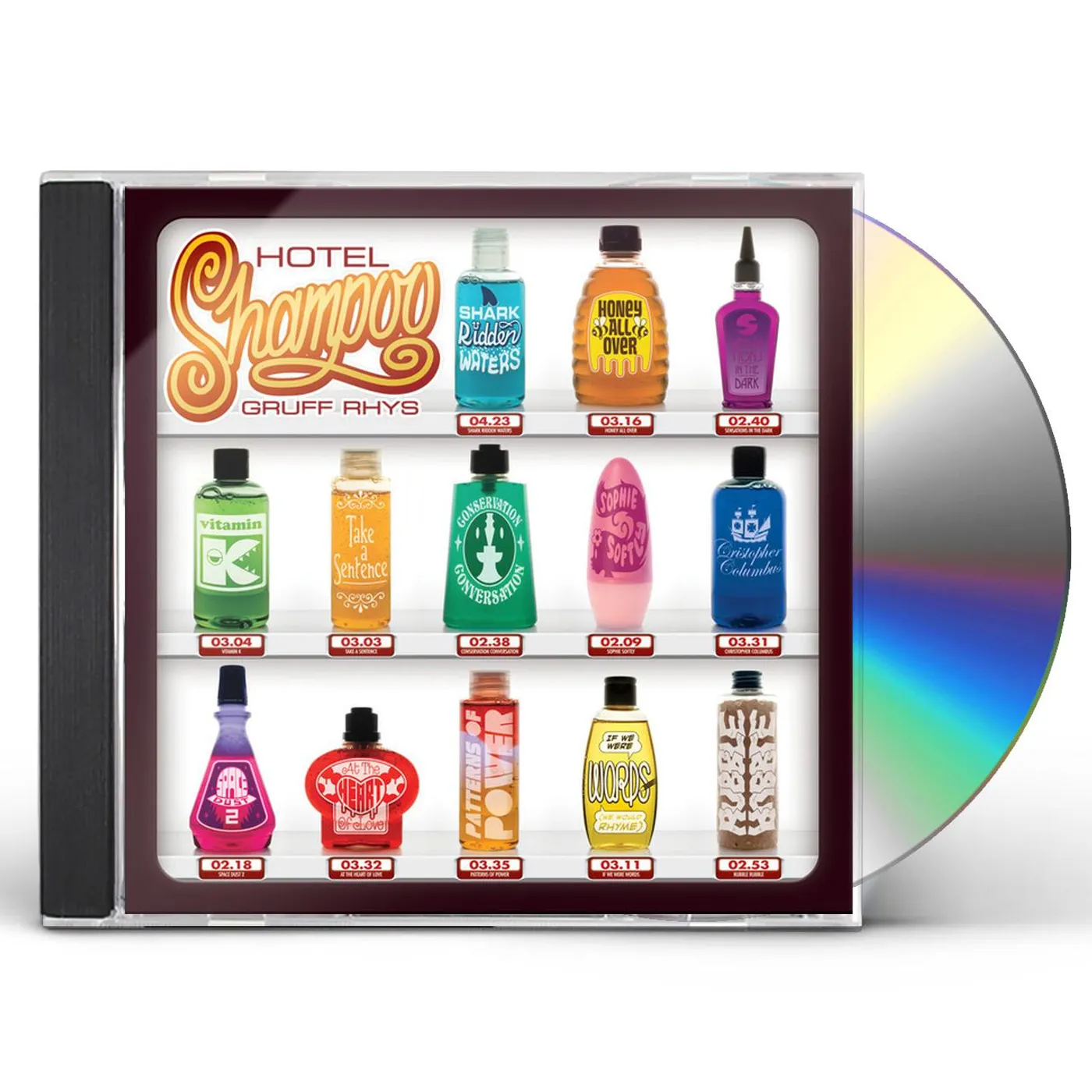 Gruff Rhys HOTEL SHAMPOO CD