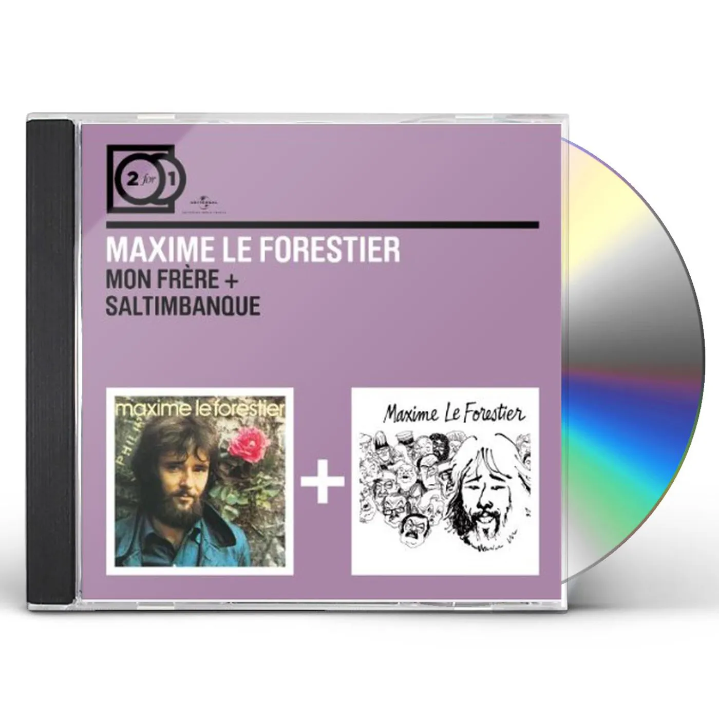 Maxime Le Forestier MON FRERE/SALTIMBANQUE CD