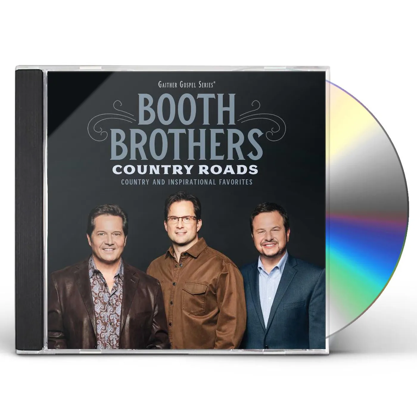 The Booth Brothers COUNTRY ROADS: COUNTRY & INSPIRATIONAL FAVORITES CD