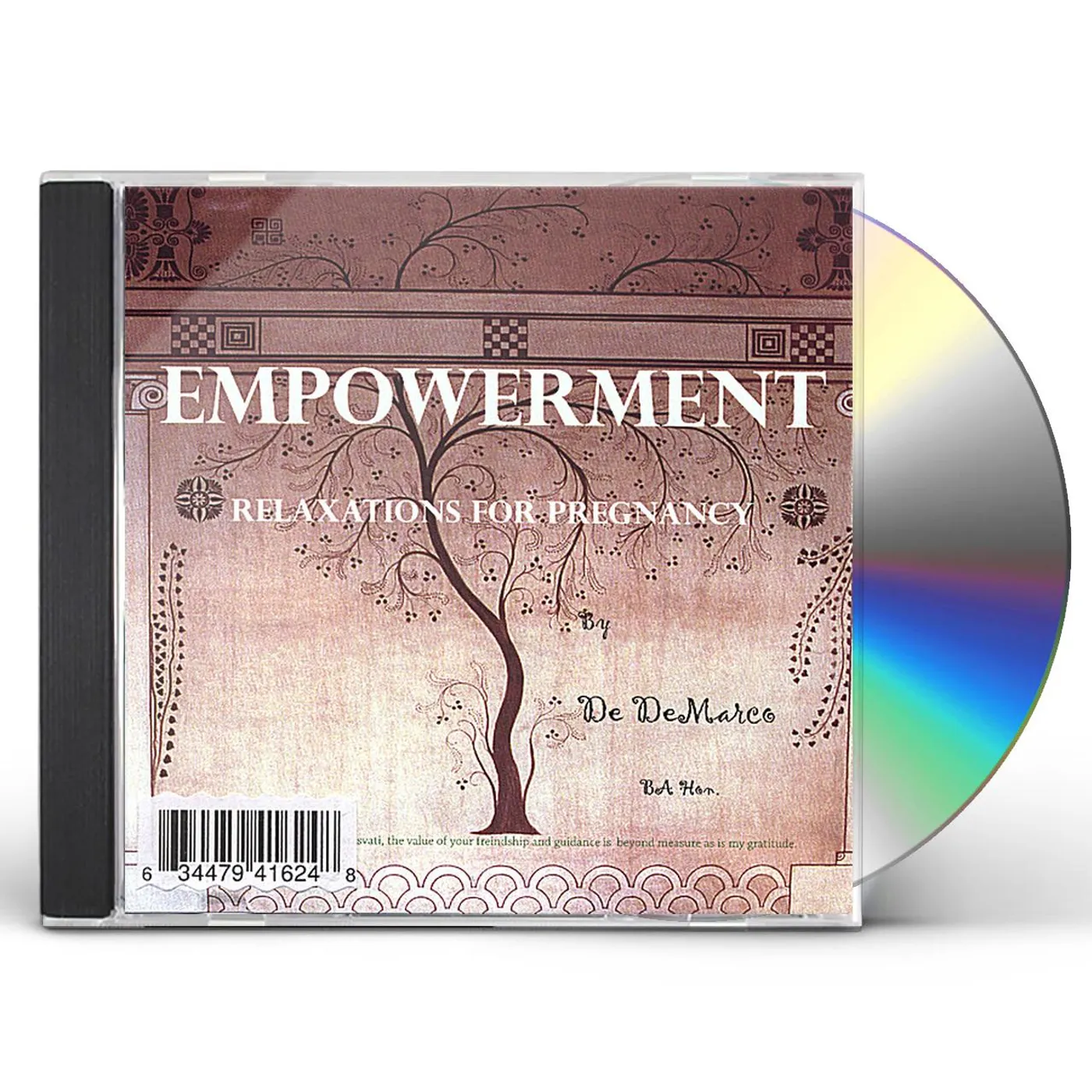 De DeMarco EMPOWERMENT-RELAXATIONS FOR PREGNANCY CD
