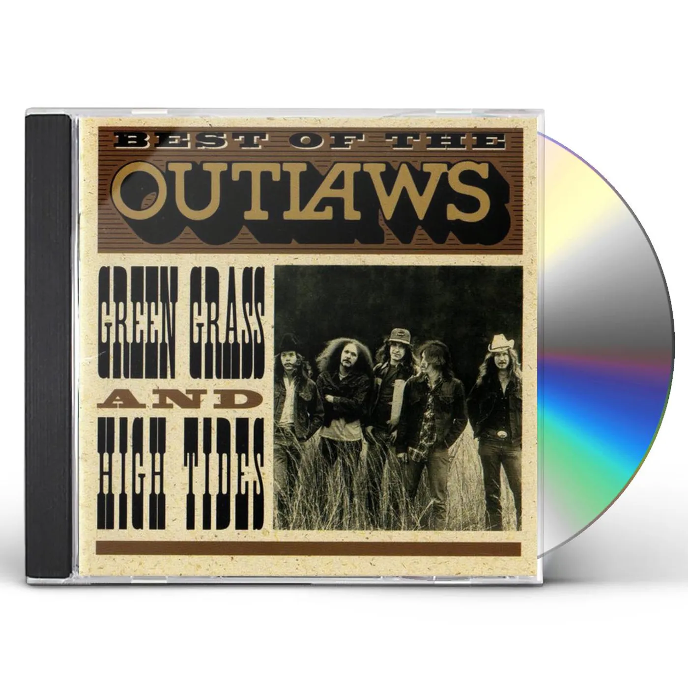 Outlaws BEST OF: GREEN GRASS & HIGH TIDES CD