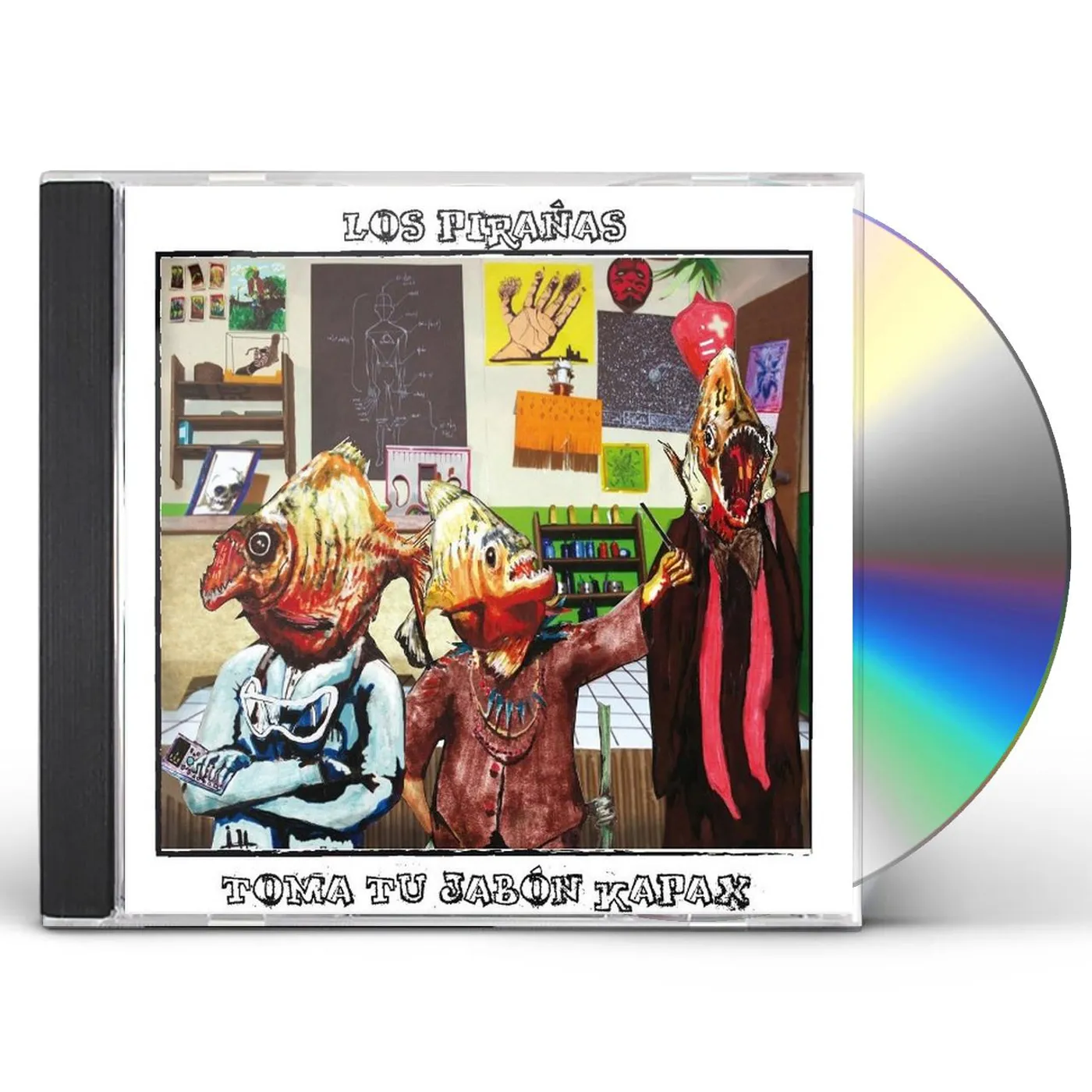 Los Pirañas TOMA TU JABON KAPAX CD