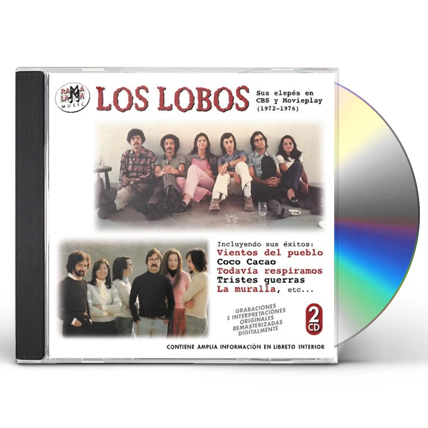 Los Lobos SUS LP'S EN CBS Y MOVIEPLAY (1972-1976) CD