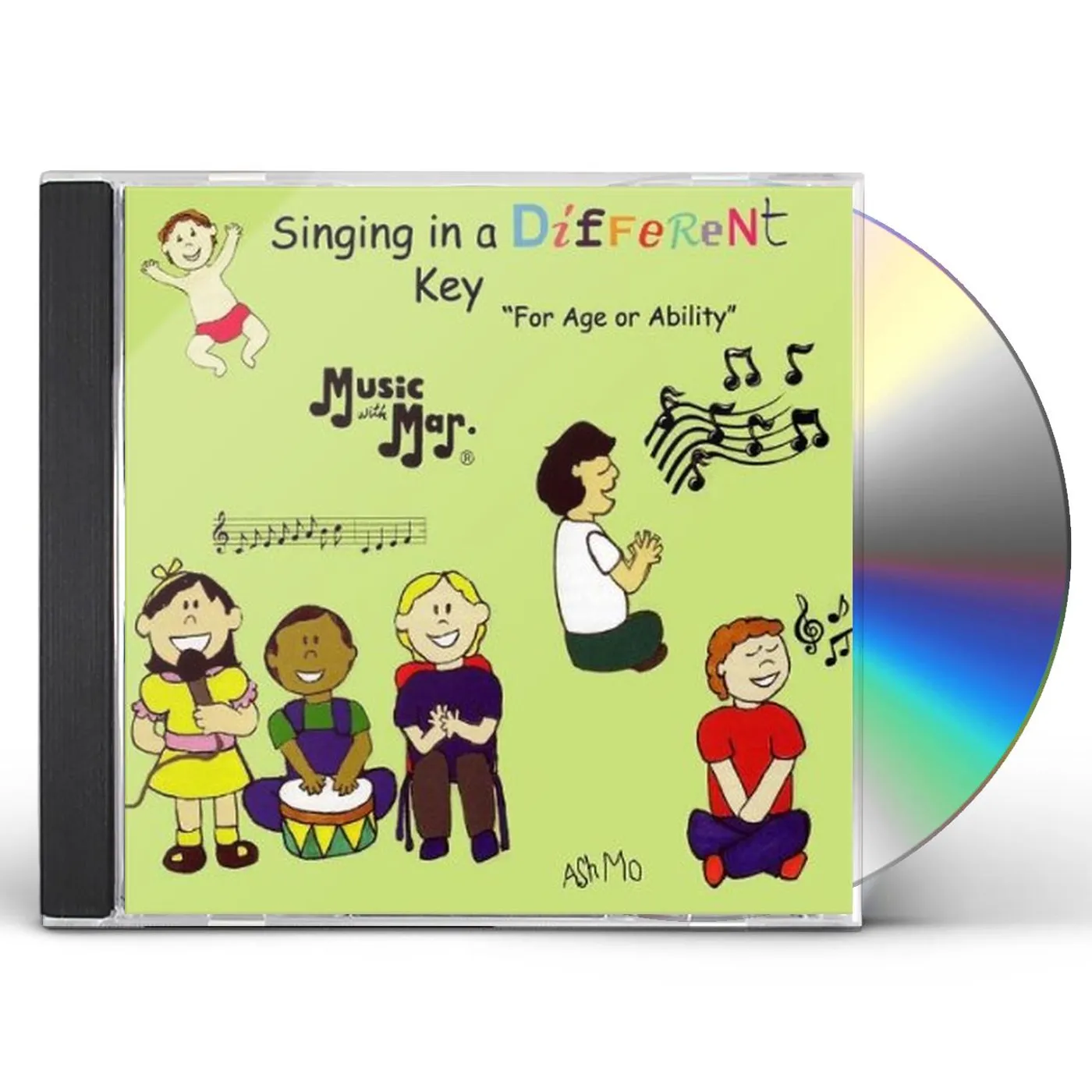 Music with Mar. SINGING IN A DIFFERENT KEY CD