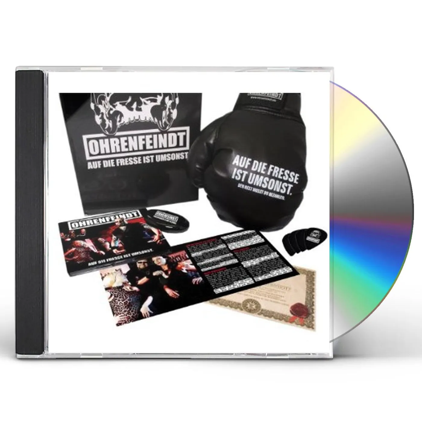 Ohrenfeindt AUF DIE FRESSE IST UMS CD