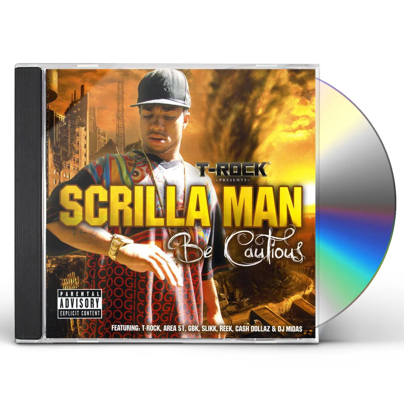 Scrilla Man BE CAUTIOUS CD