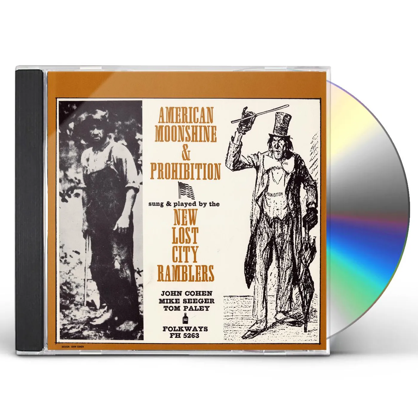 The New Lost City Ramblers AMERICAN MOONSHINE AND PROHIBITION SONGS CD