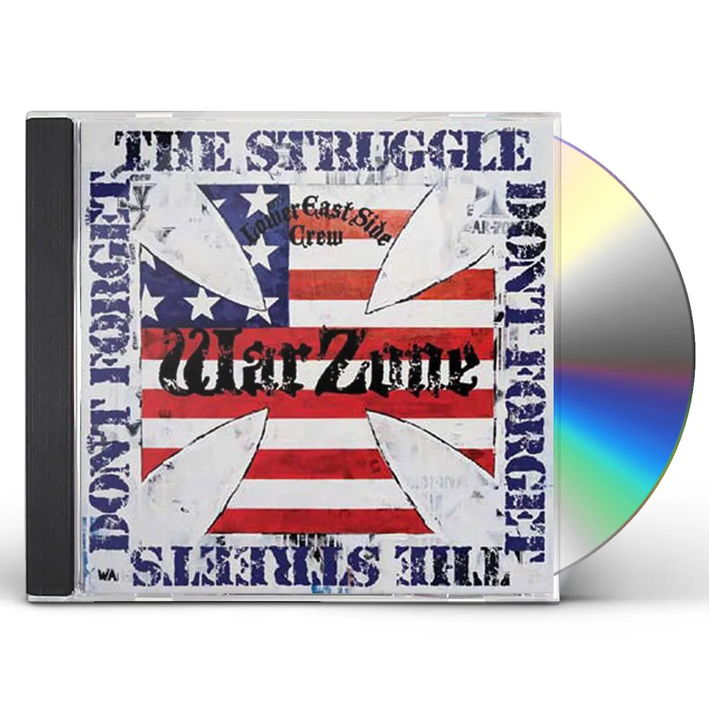 Warzone DON'T FORGET THE STRUGGLE DON'T FORGET THE STREETS CD