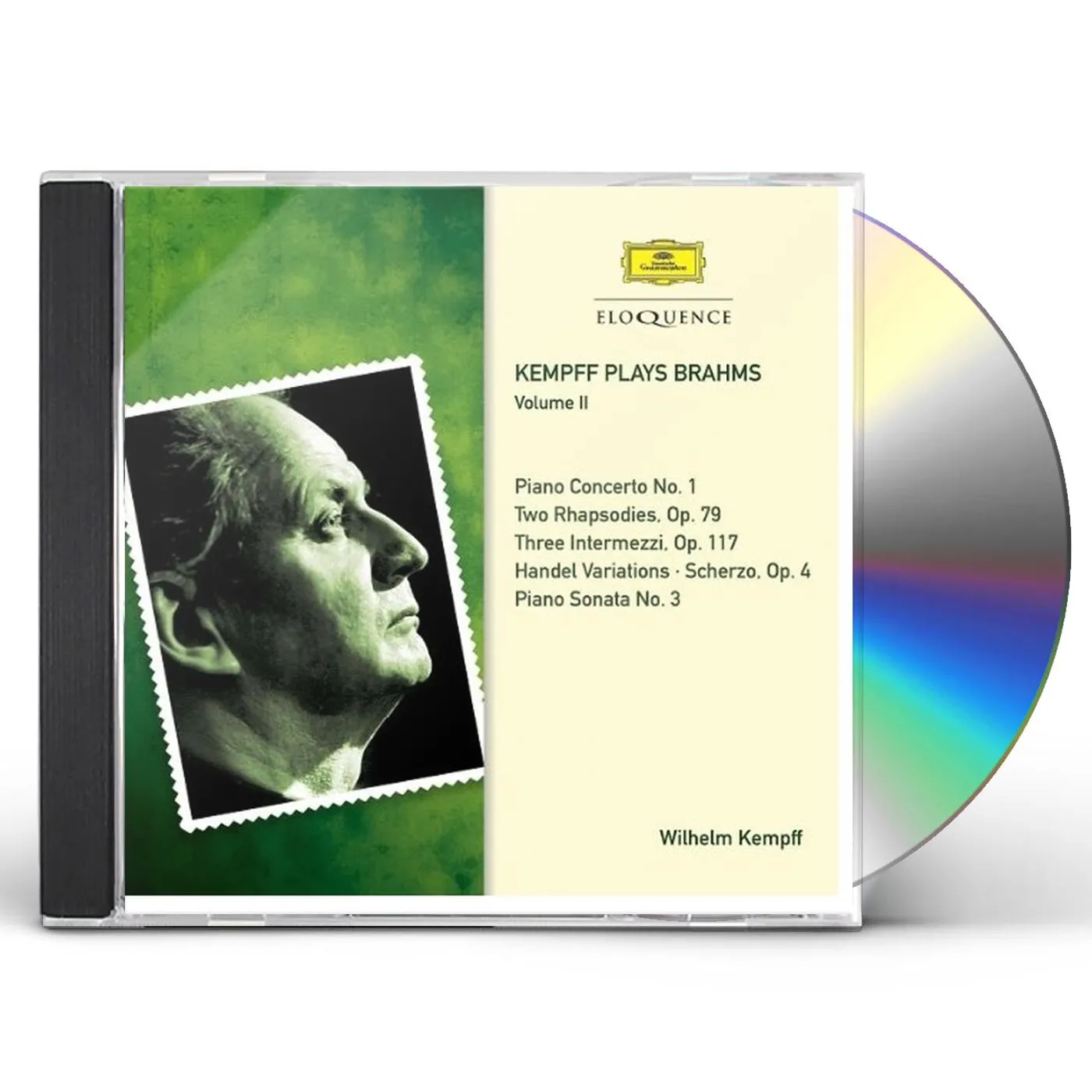 Wilhelm Kempff KEMPFF PLAYS BRAHMS 2 CD