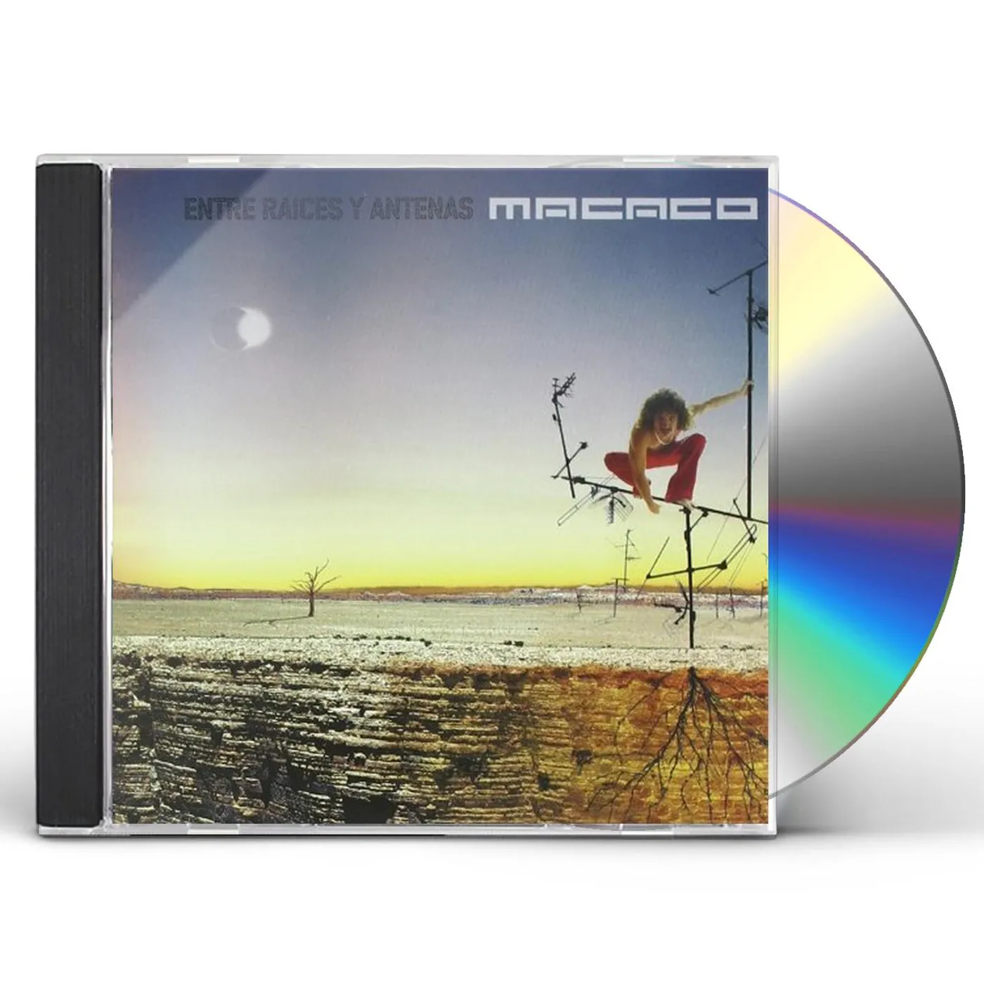 Macaco ENTRE RA CES Y ANTENAS CD