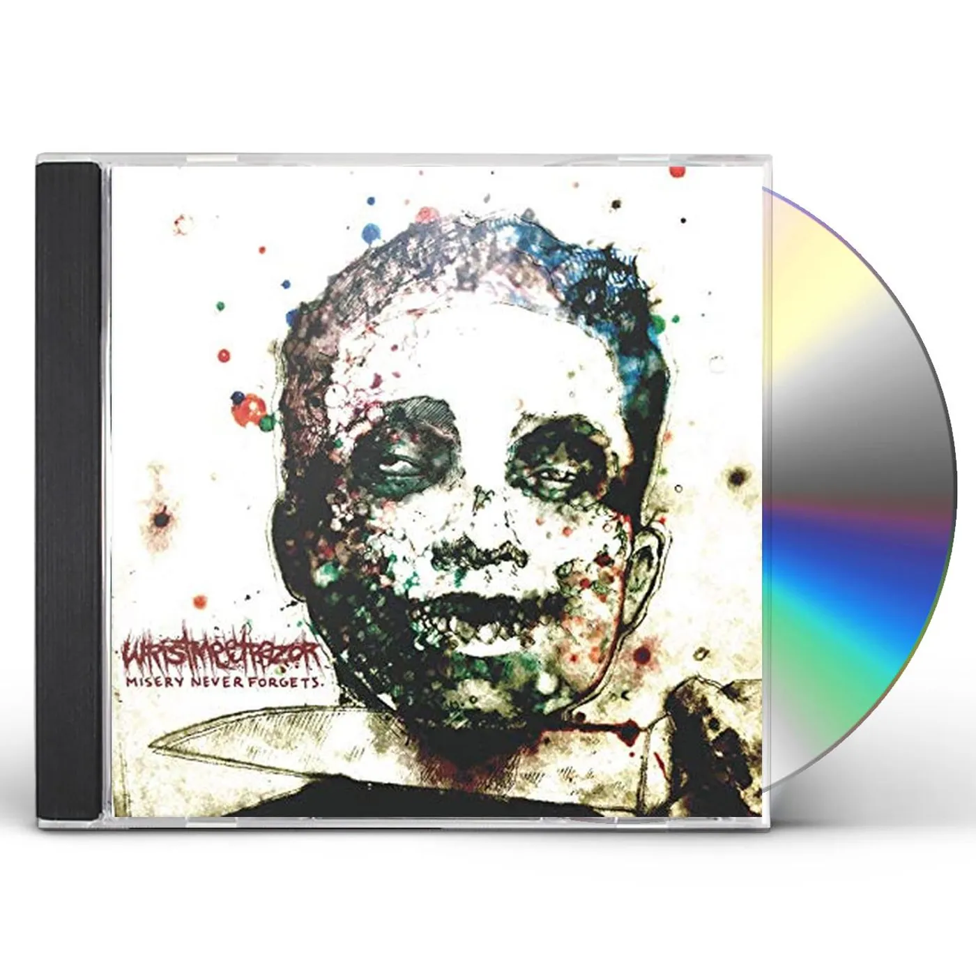 Wristmeetrazor MISERY NEVER FORGETS CD