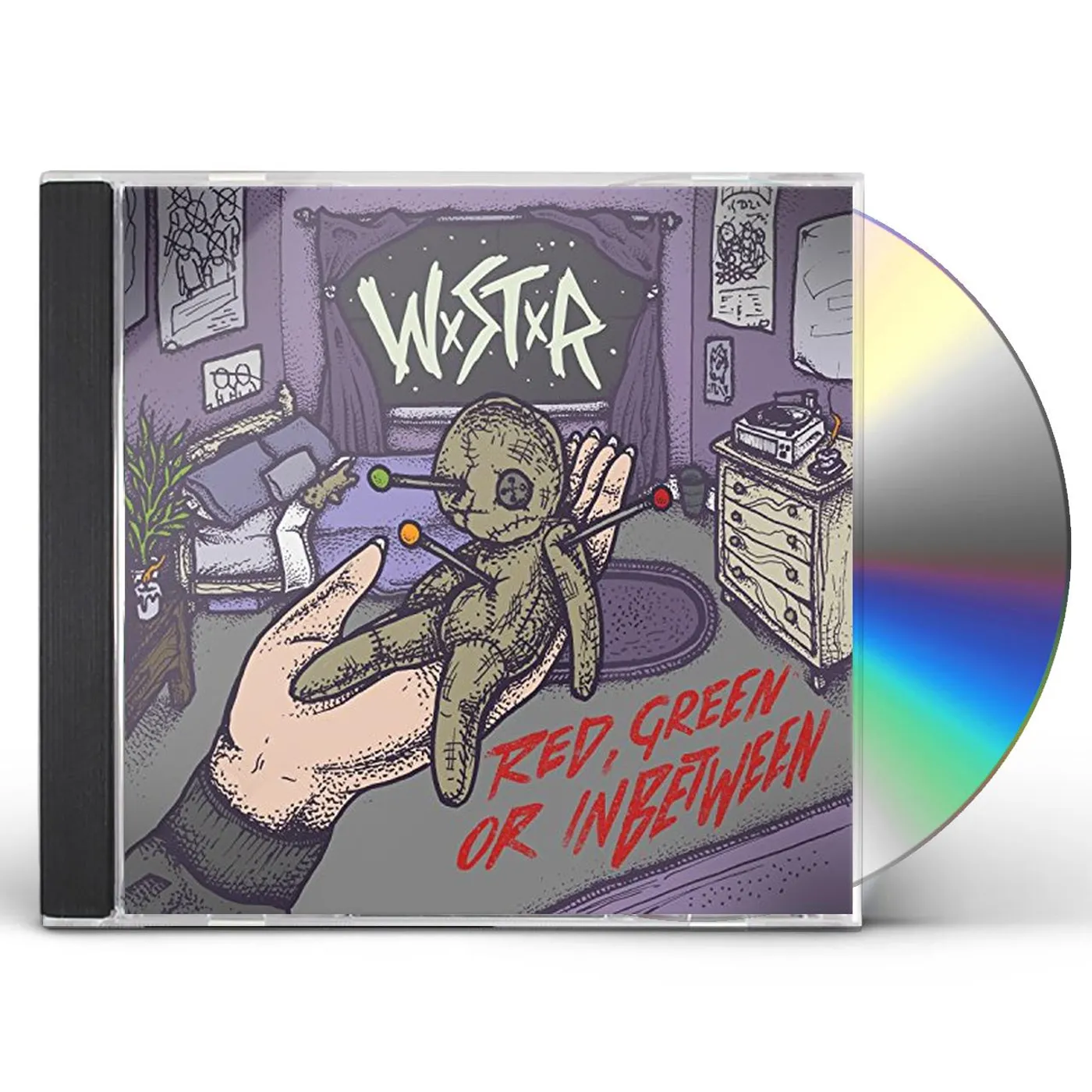 WSTR RED GREEN OR INBETWEEN CD
