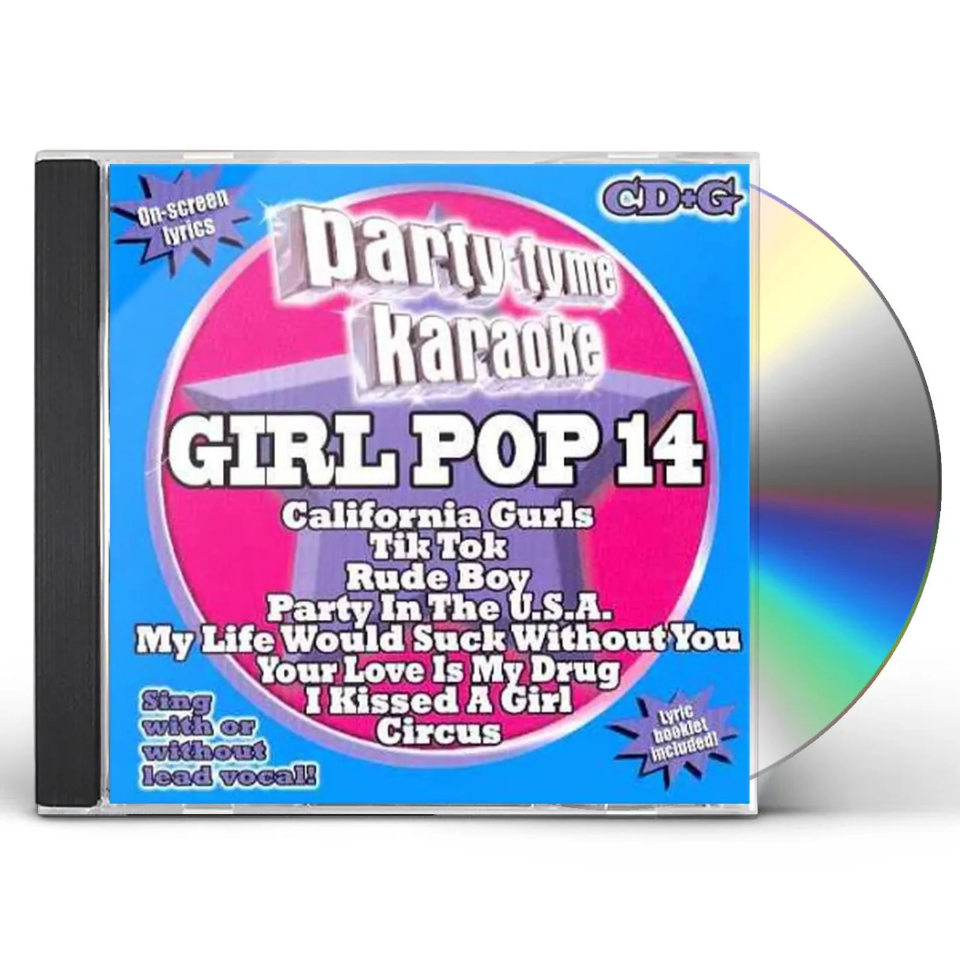 Party Tyme Karaoke - Girl Pop 14 (8+8-song CD+G) CD
