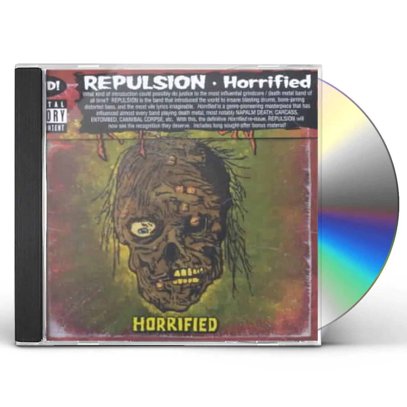 Repulsion HORRIFIED CD