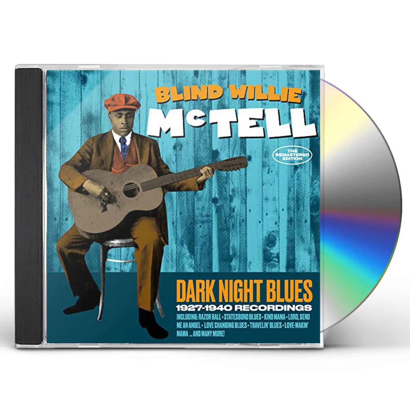 Blind Willie McTell DARK NIGHT BLUES: 1927-1940 RECORDINGS CD