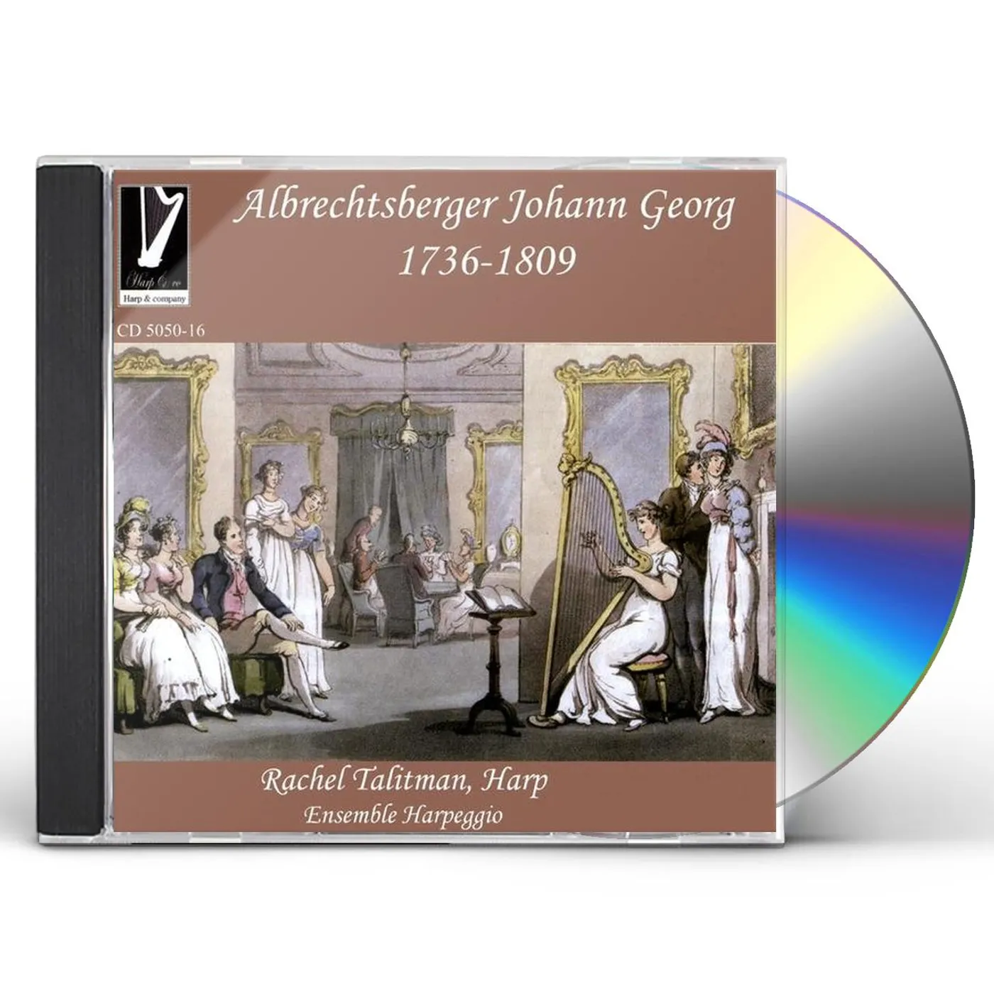 Rachel Talitman ALBRECHTSBERGER JOHANN GEORG 1736-1809 CD