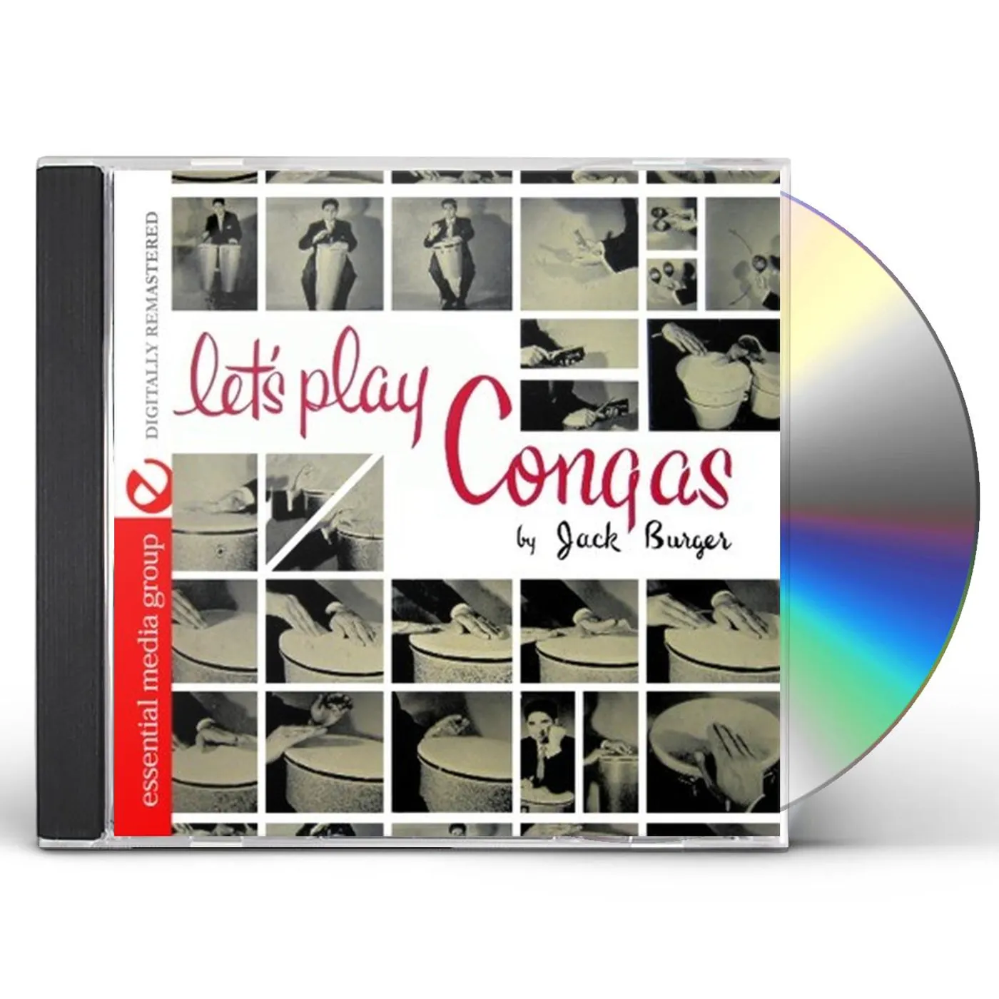 Jack Burger LET'S PLAY CONGAS CD