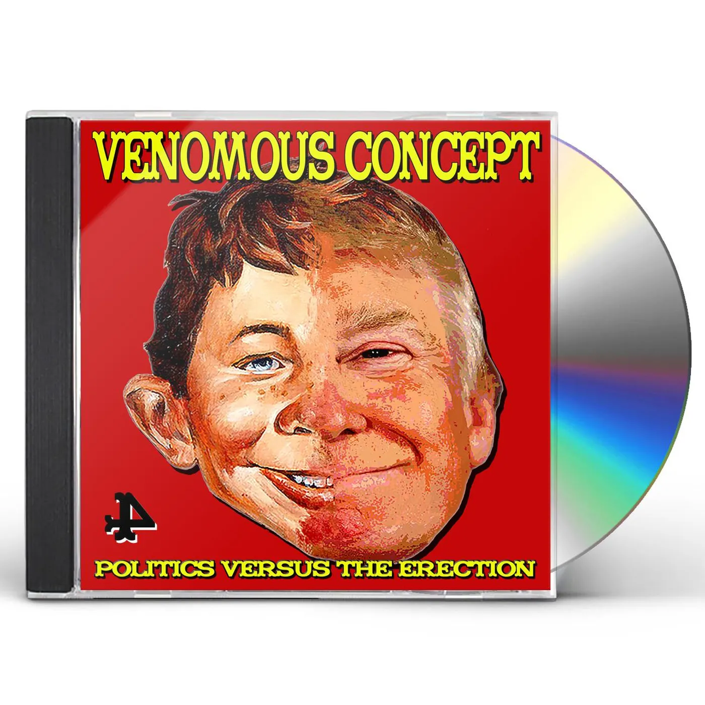 Venomous Concept POLITICS VERSUS THE ERECTION CD