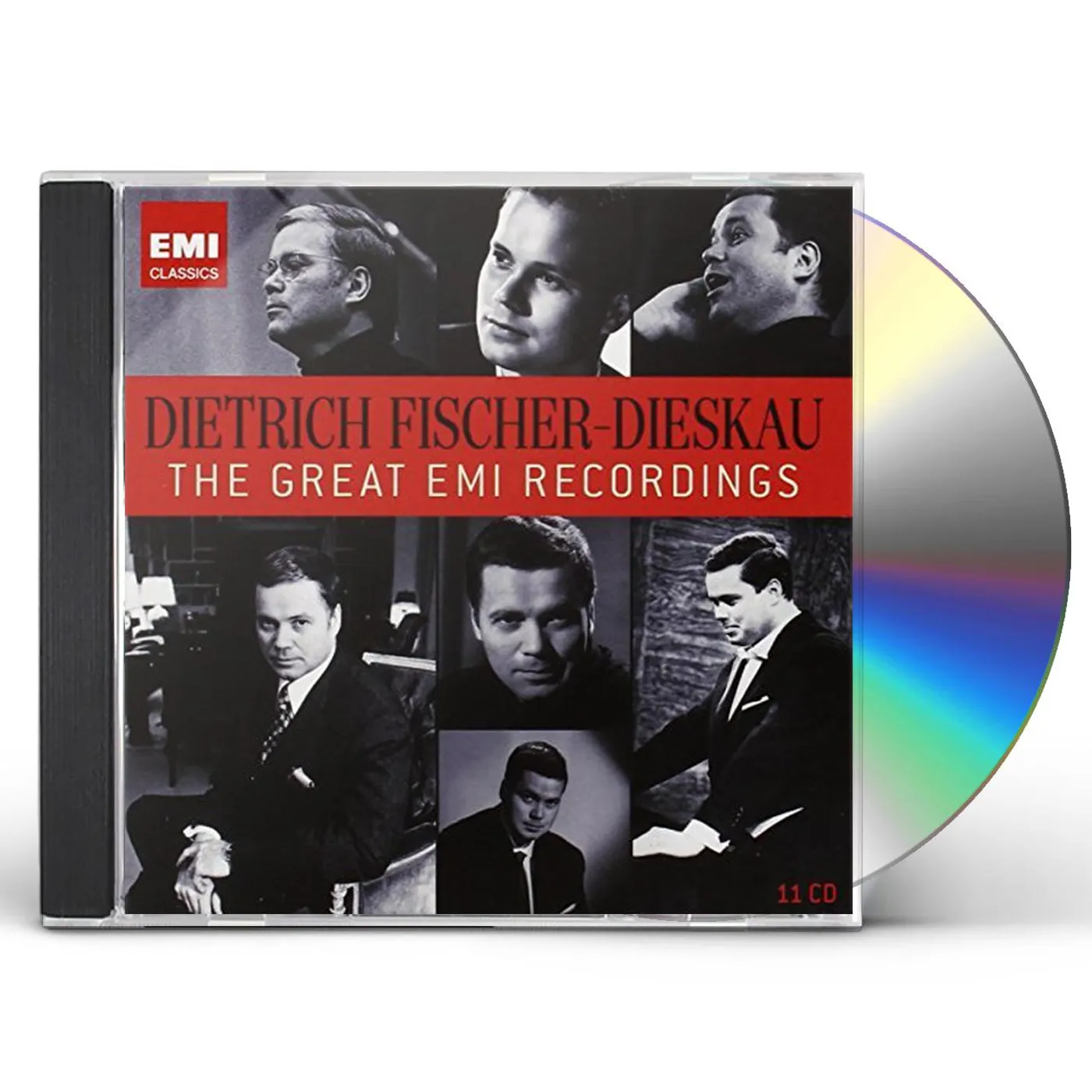 Dietrich Fischer-Dieskau GREAT EMI RECORDINGS CD