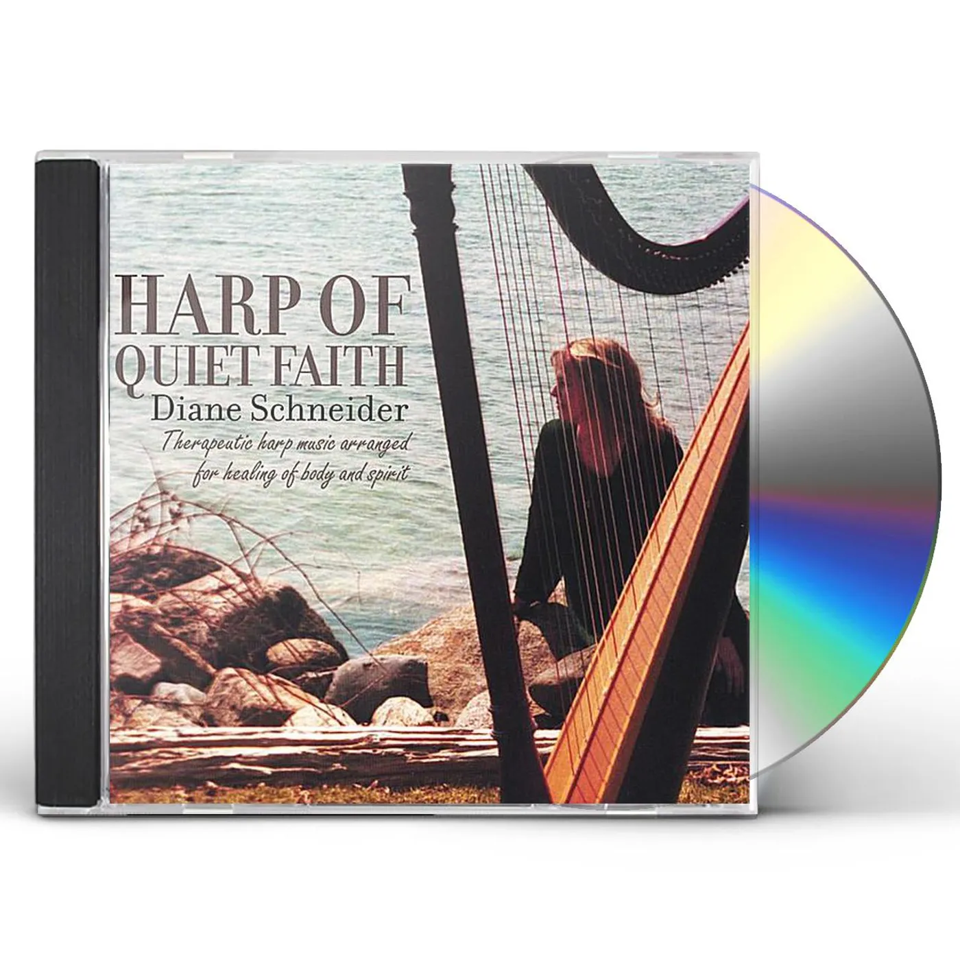Diane Schneider HARP OF QUIET FAITH CD