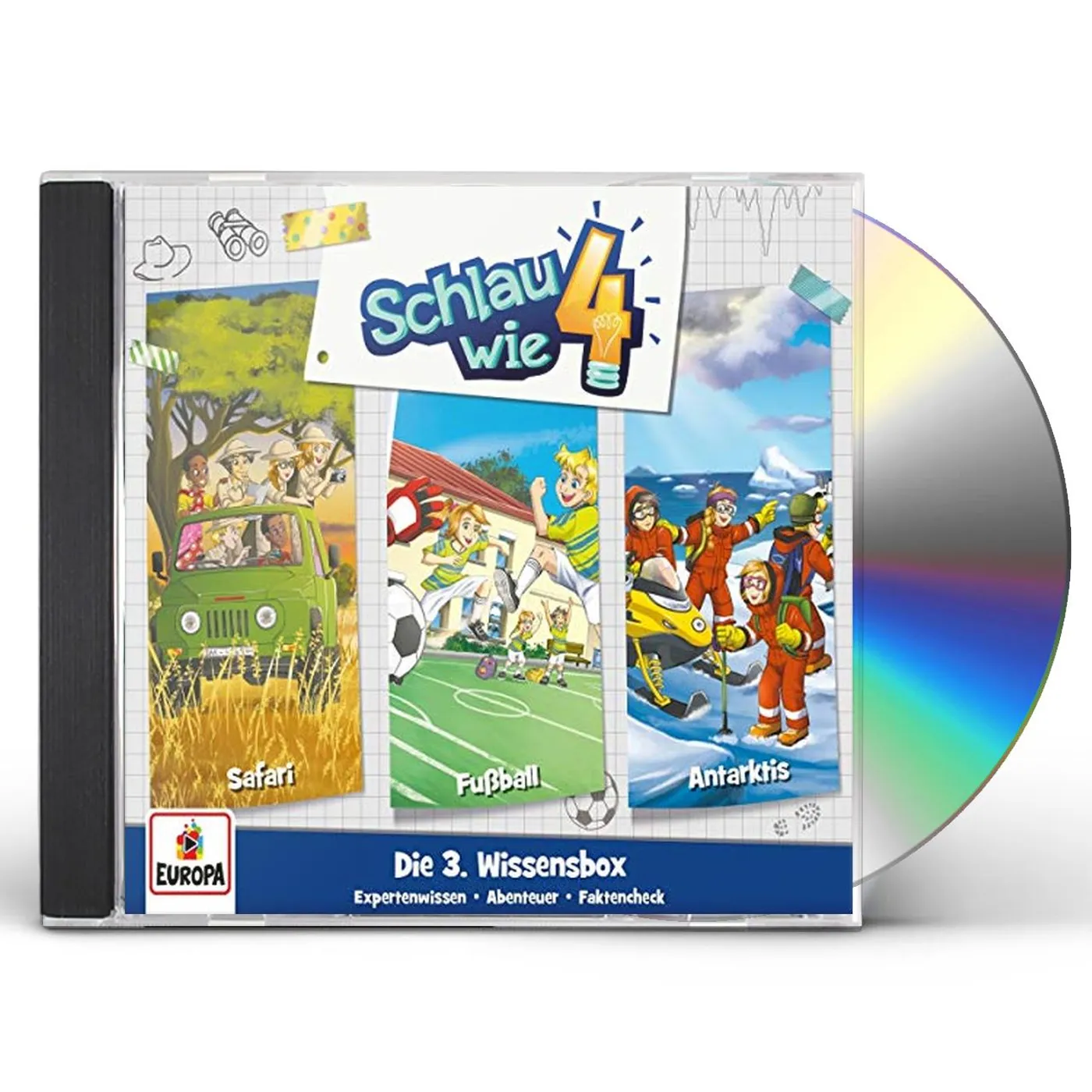 Schlau wie Vier 03/3ER WISSENS-BOX (FOLGEN 7-9) CD