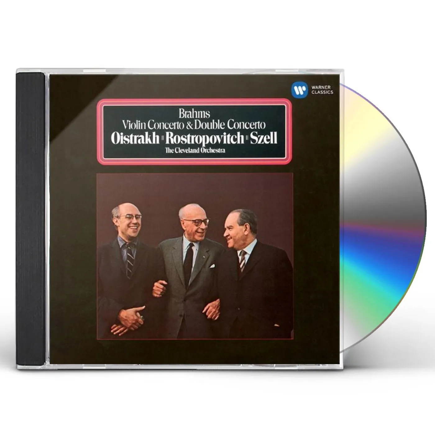 David Oistrakh BRAHMS: VIOLIN CONCERTO & DOUBLE CON CD