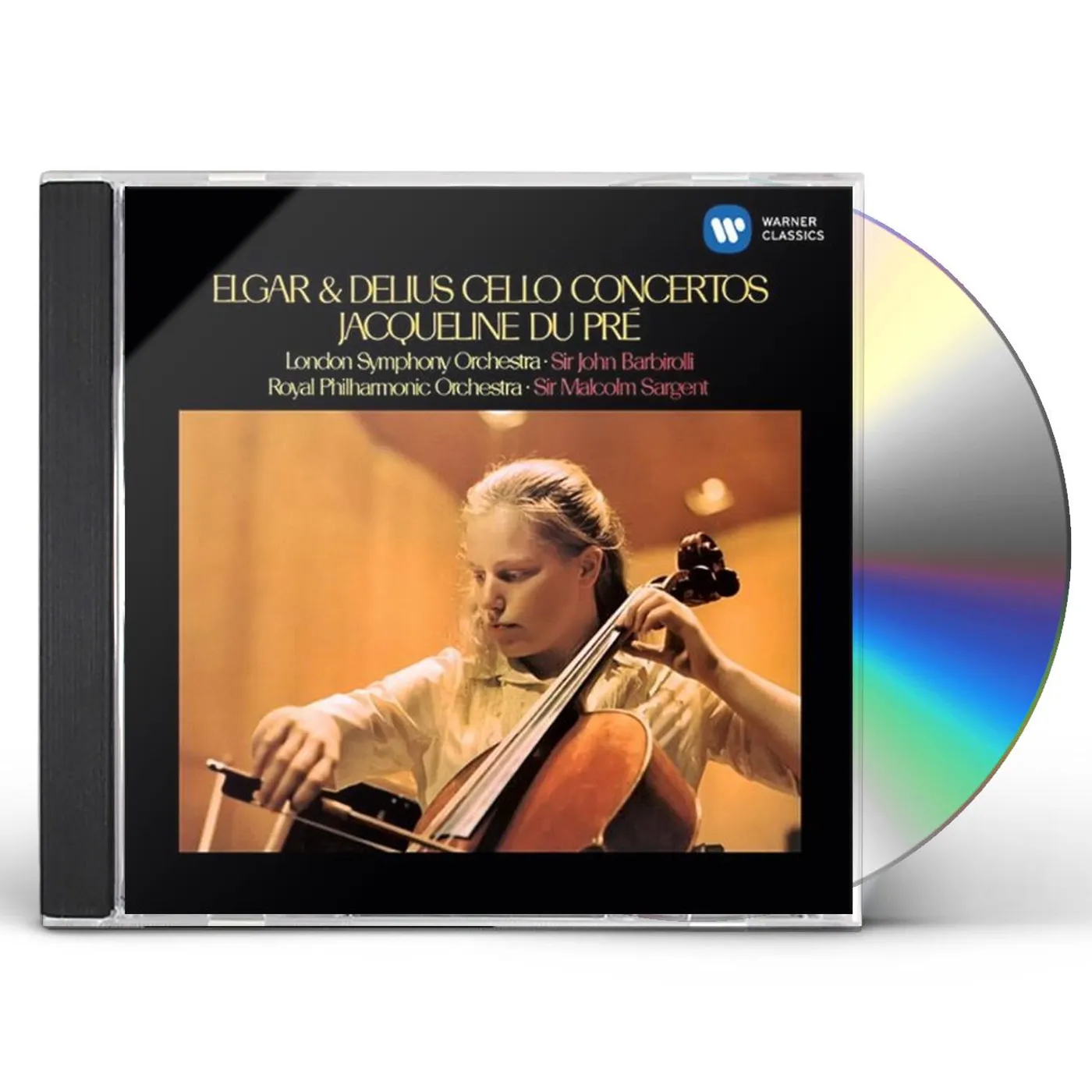 Jacqueline du Pré ELGAR & DELIUS CELLO CONCERTOS CD
