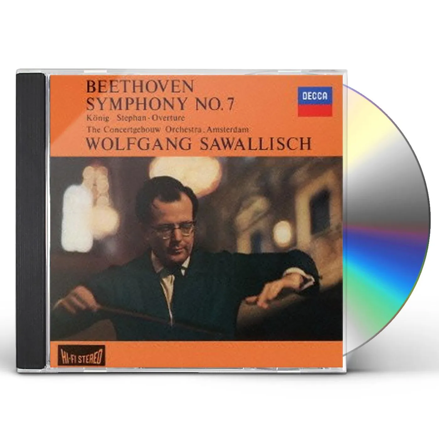 Wolfgang Sawallisch BEETHOVEN: SYMPHONY NO.7 CD