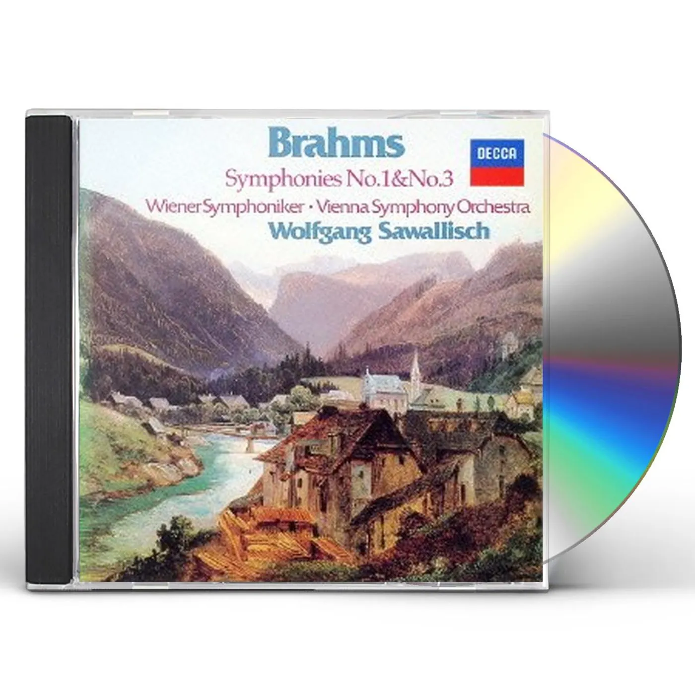 Wolfgang Sawallisch BRAHMS: SYMPHONIES NO.1 & NO.3 CD