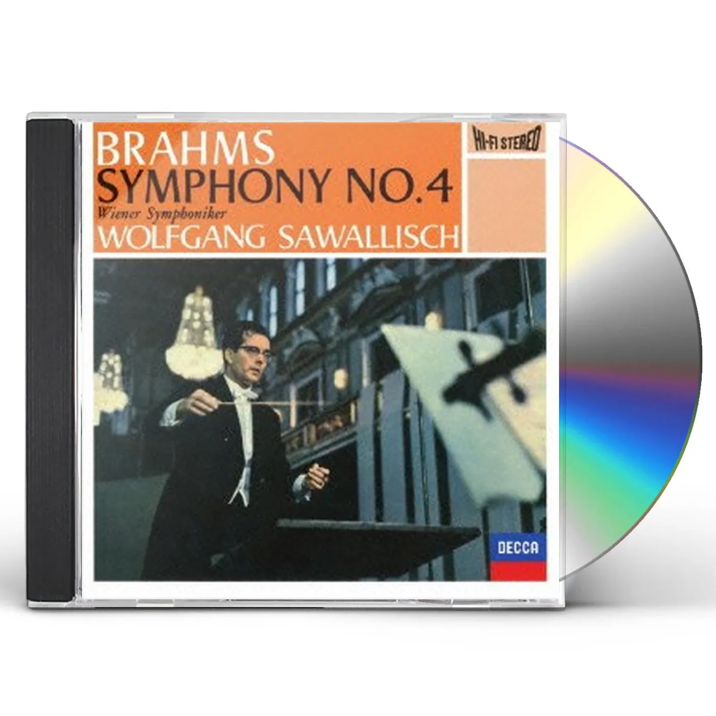 Wolfgang Sawallisch BRAHMS: SYMPHONY NO.4 CD