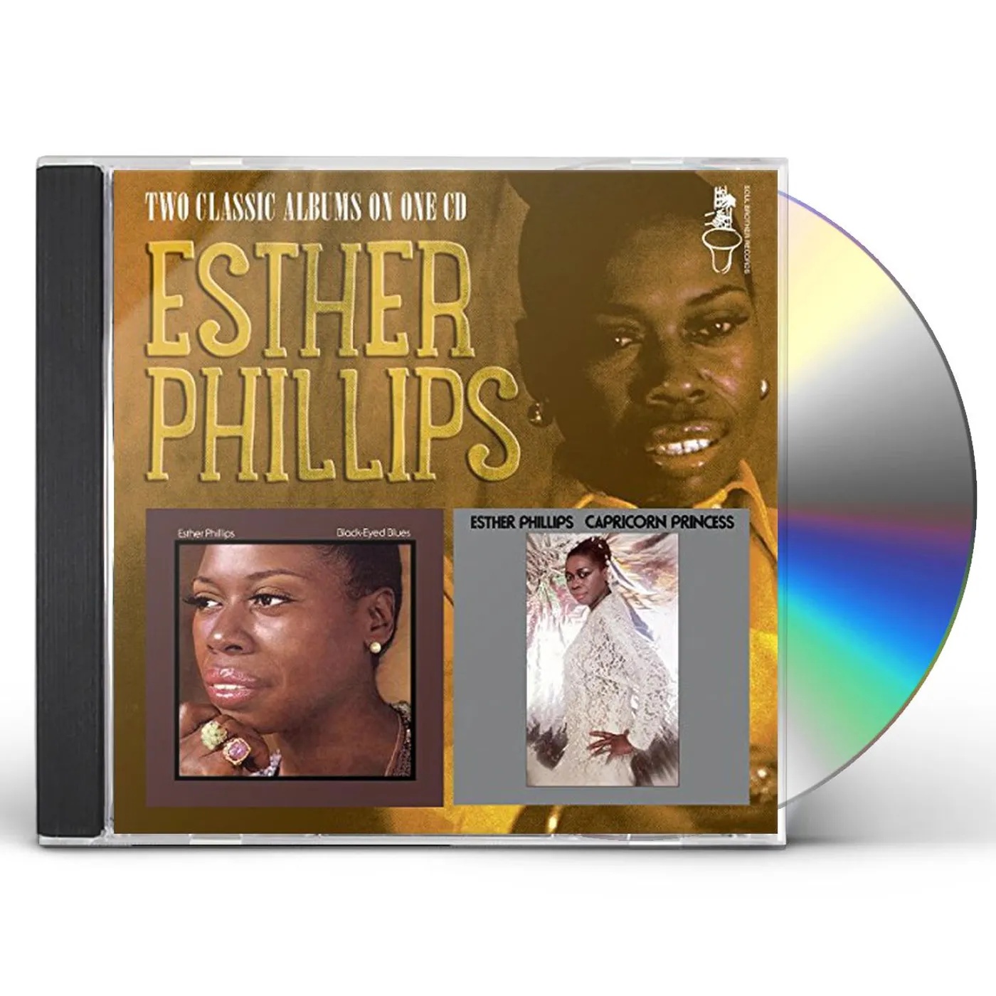 Esther Phillips BLACK EYED BLUES/CAPRICORN PRINCESS CD