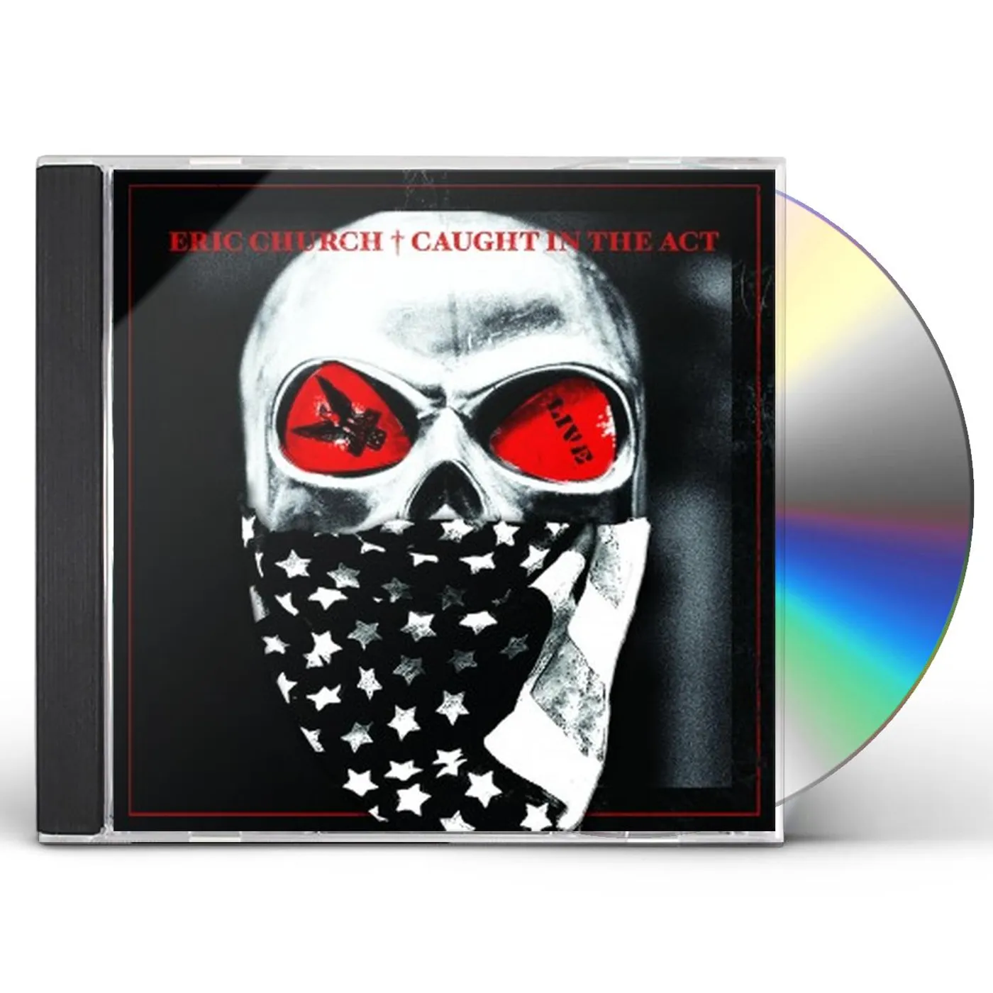 Eric Church CAUGHT IN THE ACT LIVE CD