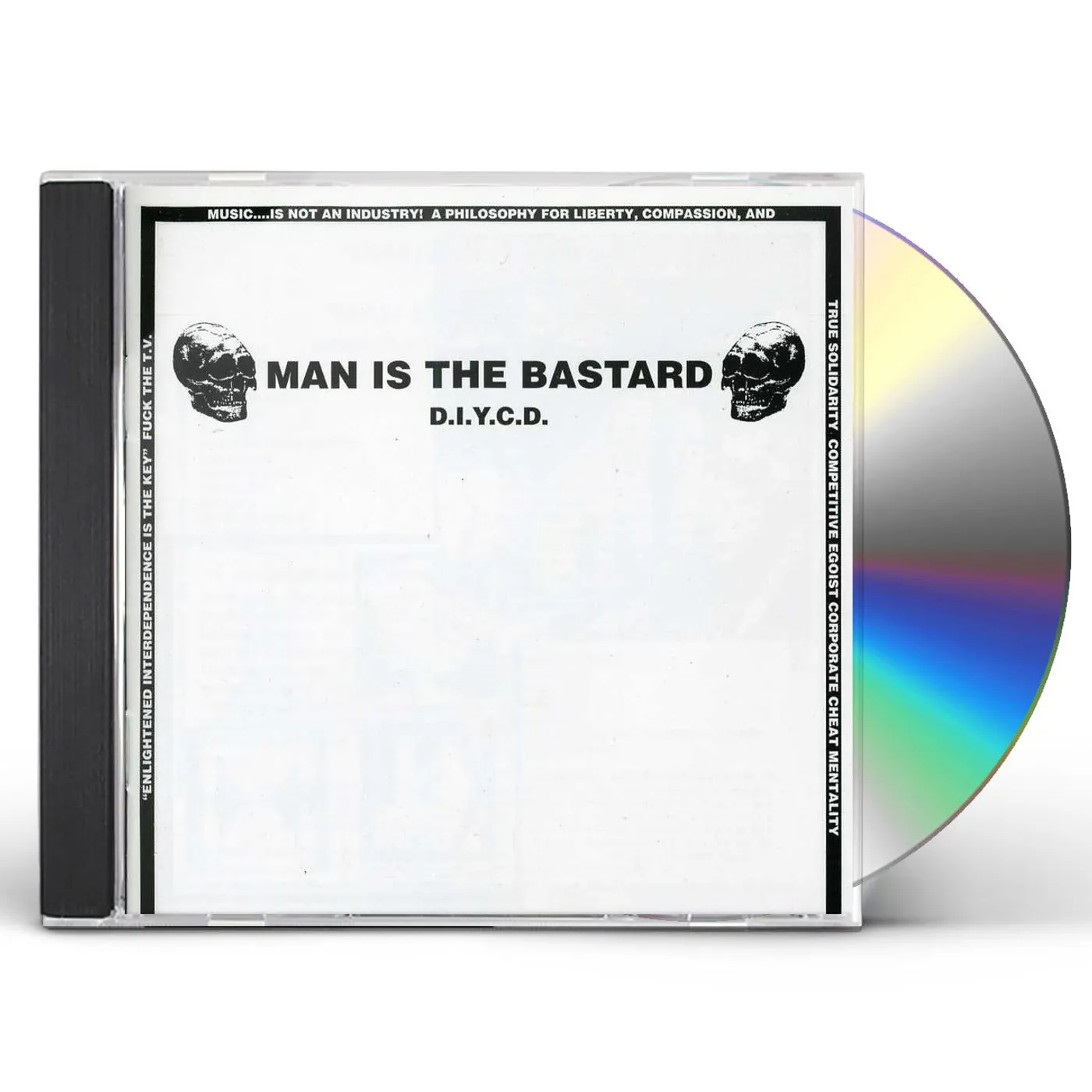 Man Is The Bastard D.I.Y.C.D. CD