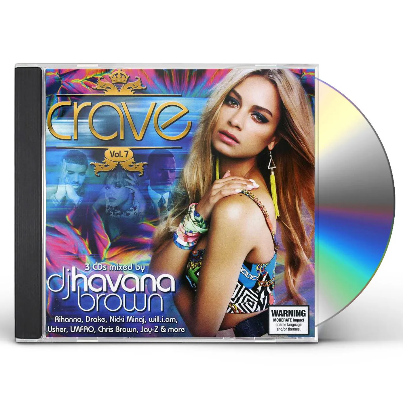 VOL. 7-CRAVE-MIXED BY DJ HAVANA BROWN CD
