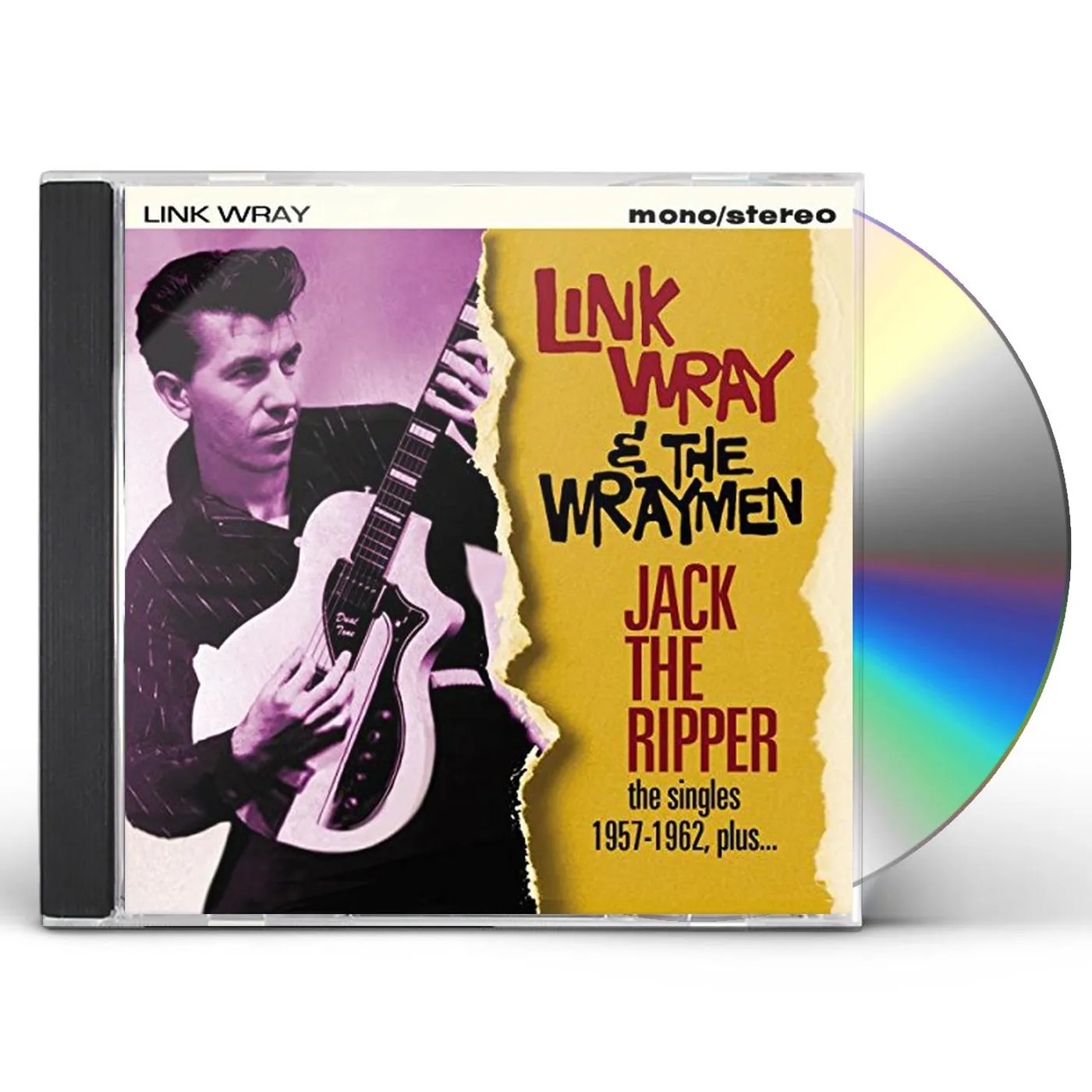 Link Wray & The Wraymen JACK THE RIPPER: SINGLES 1957-1962 PLUS CD
