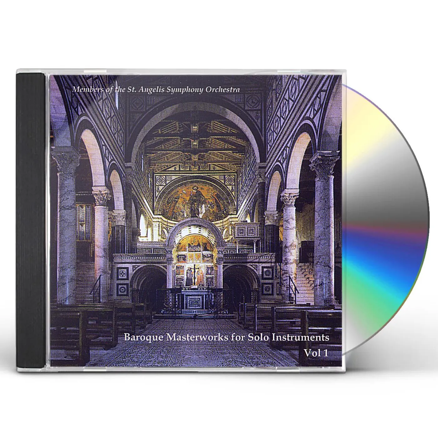 Members Of The St. Angelis Symphony Orchestra BAROQUE MASTERWORKS FOR SOLO INSTRUMENTS 1 CD