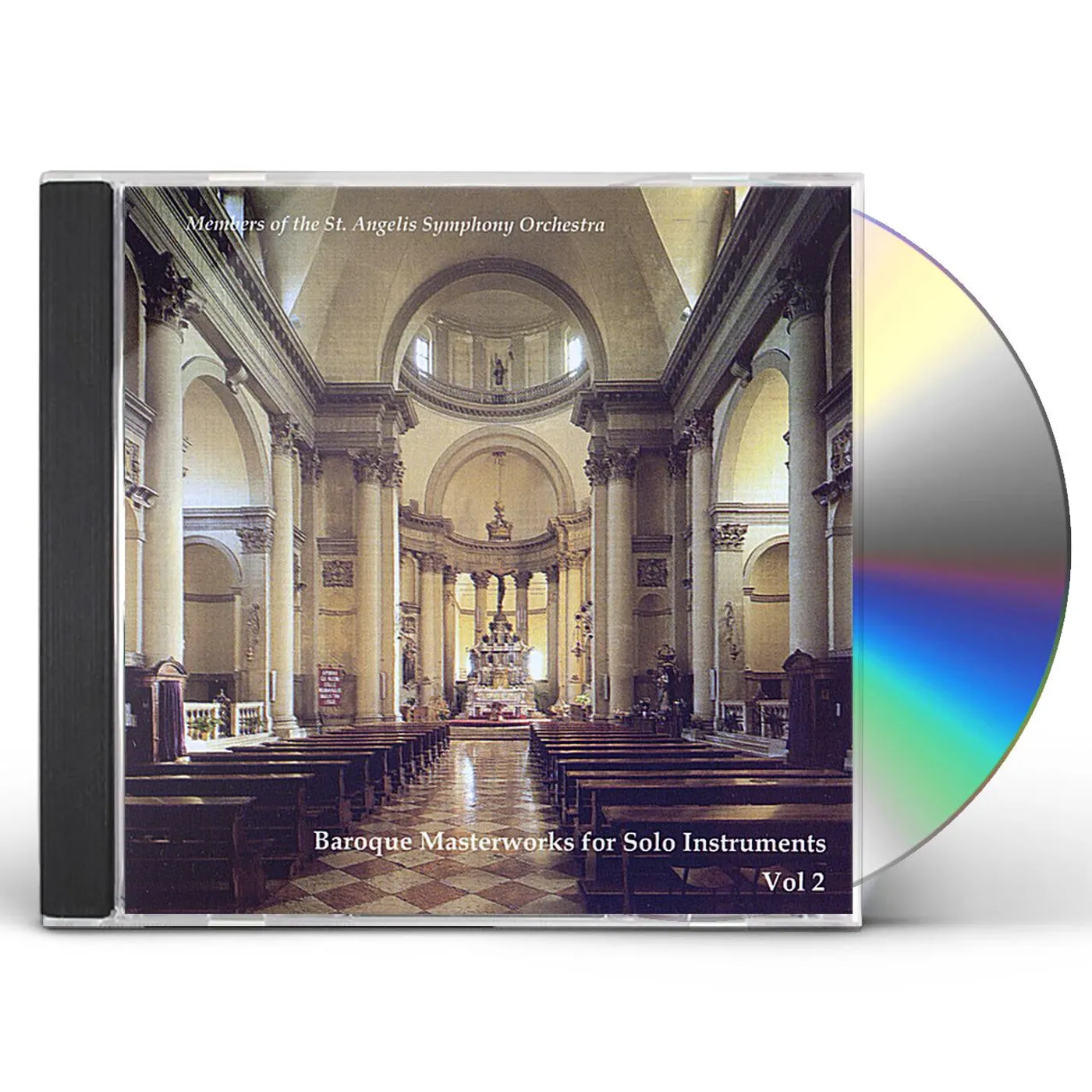 Members Of The St. Angelis Symphony Orchestra BAROQUE MASTERWORKS FOR SOLO INSTRUMENTS 2 CD