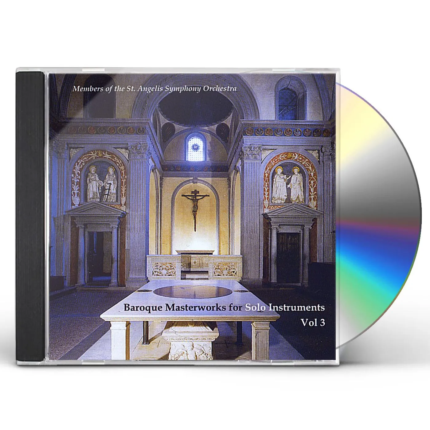 Members Of The St. Angelis Symphony Orchestra BAROQUE MASTERWORKS FOR SOLO INSTRUMENTS 3 CD