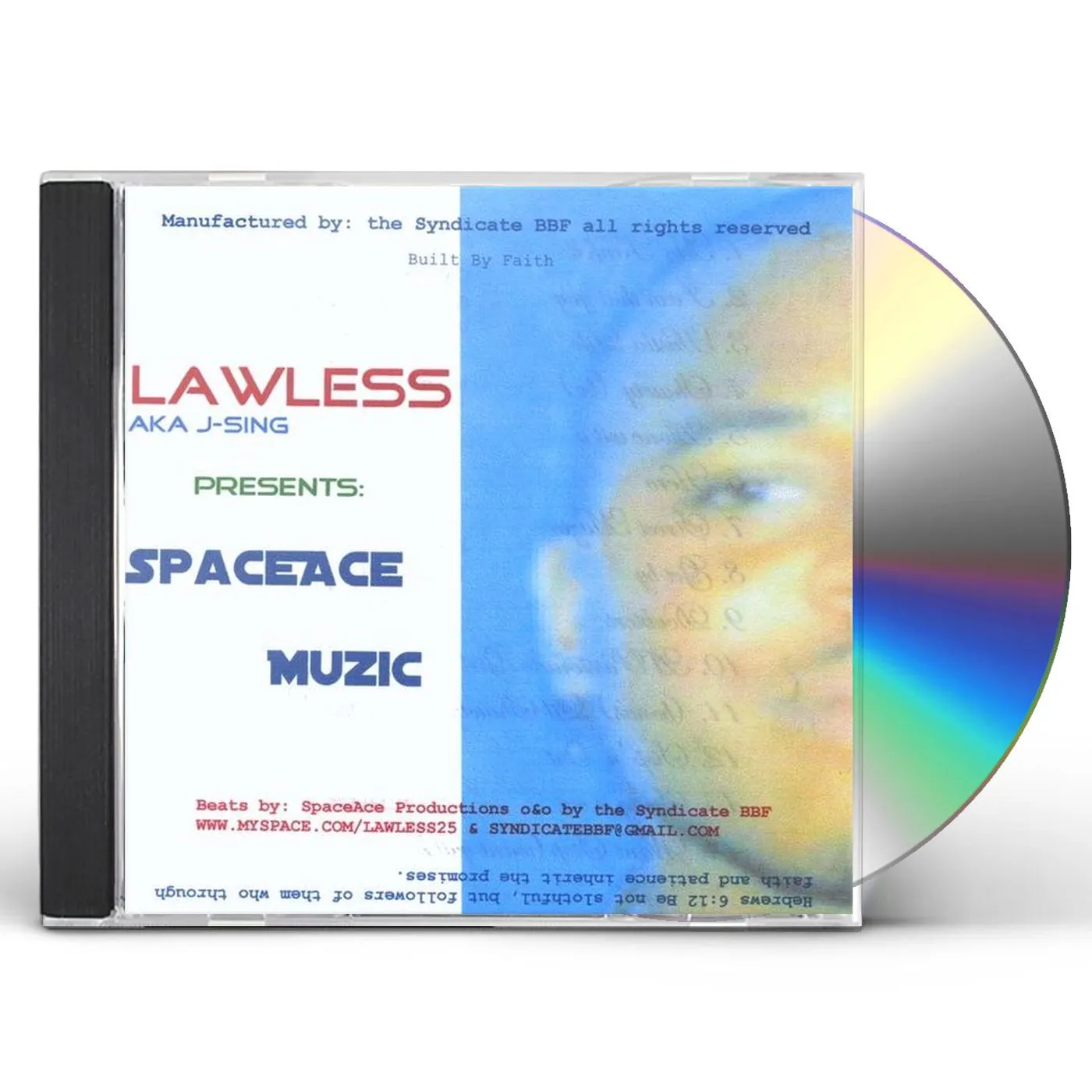 Lawless SPACEACE MUZIC CD